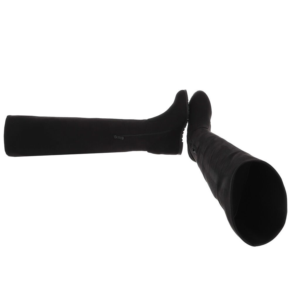 Ital-Design Elegante Overknee-Stiefel mit Wedge für Damen Overkneestiefel ( günstig online kaufen