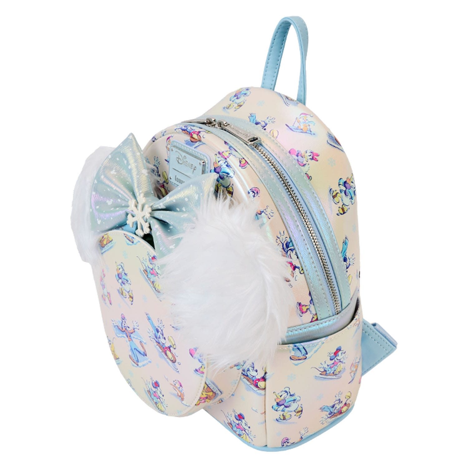 Loungefly Minirucksack Disney by Loungefly Rucksack & Haarreif Set Mickey & Friends (1-tlg), Detailliet und hochwertig, kommt mit Haarreif