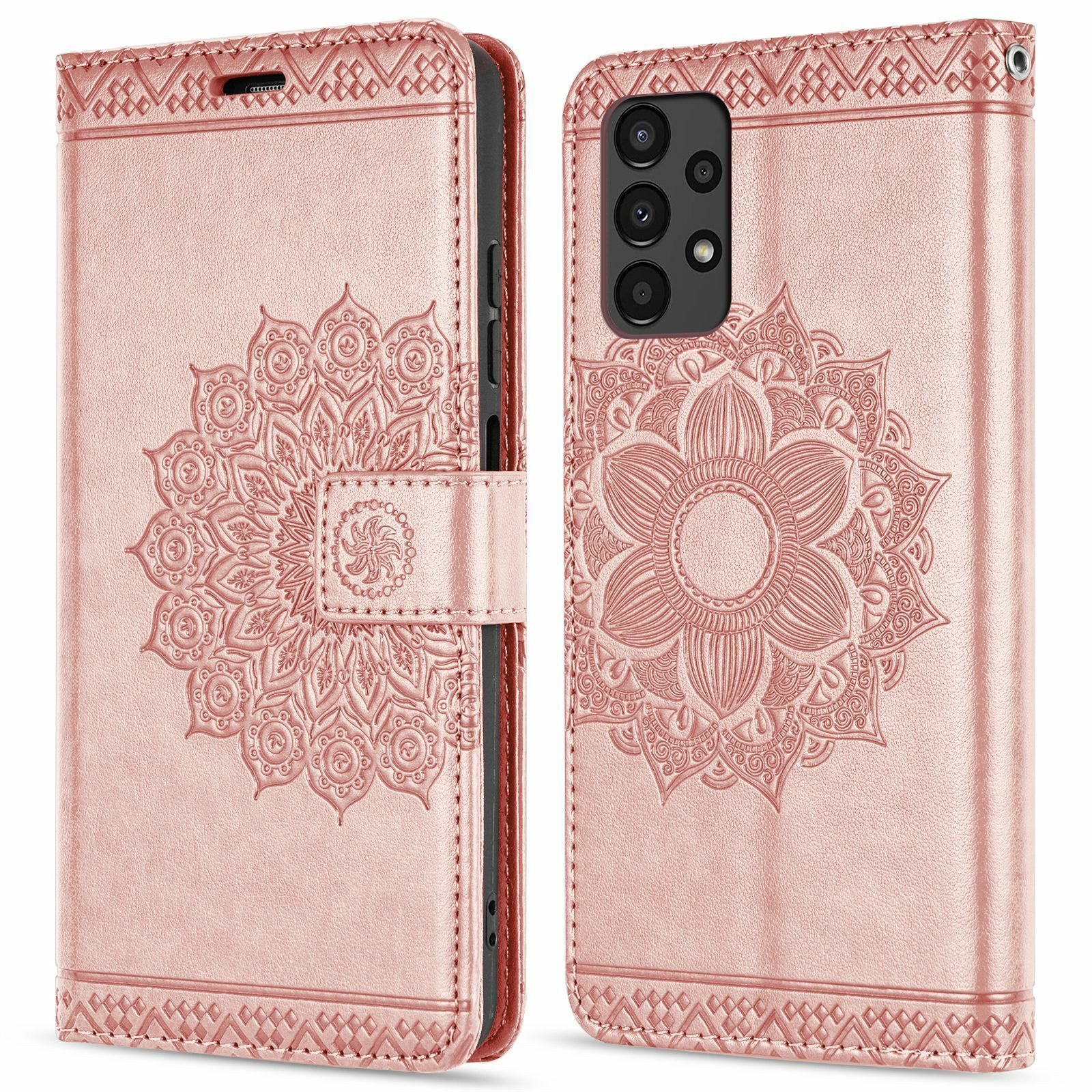 betterfon Handyhülle Handytasche für Samsung Galaxy A13 4G Klapphülle, Wallet Case mit Kartenfächern Magnetverschluss und weicher Innenhülle