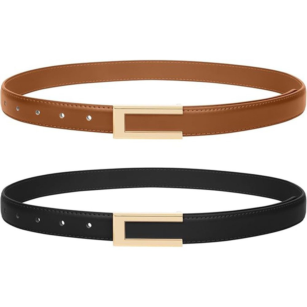 Bextsrack Taillengürtel Damen Verstellbarer Schmaler Taillengürtel,Retro Dünner Gürtel