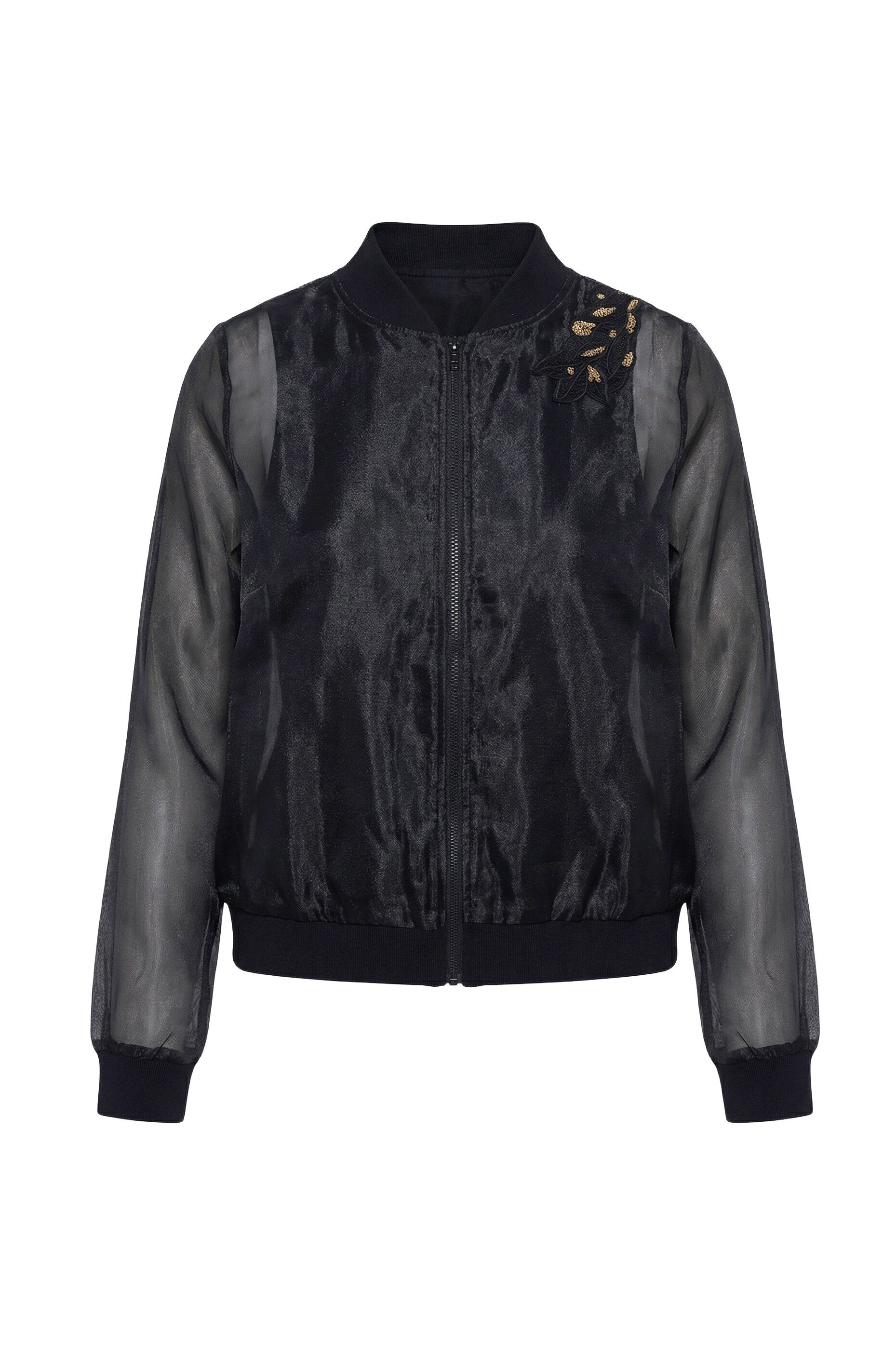 Sommerjacke College-Jacke Loose Fit leicht transparent