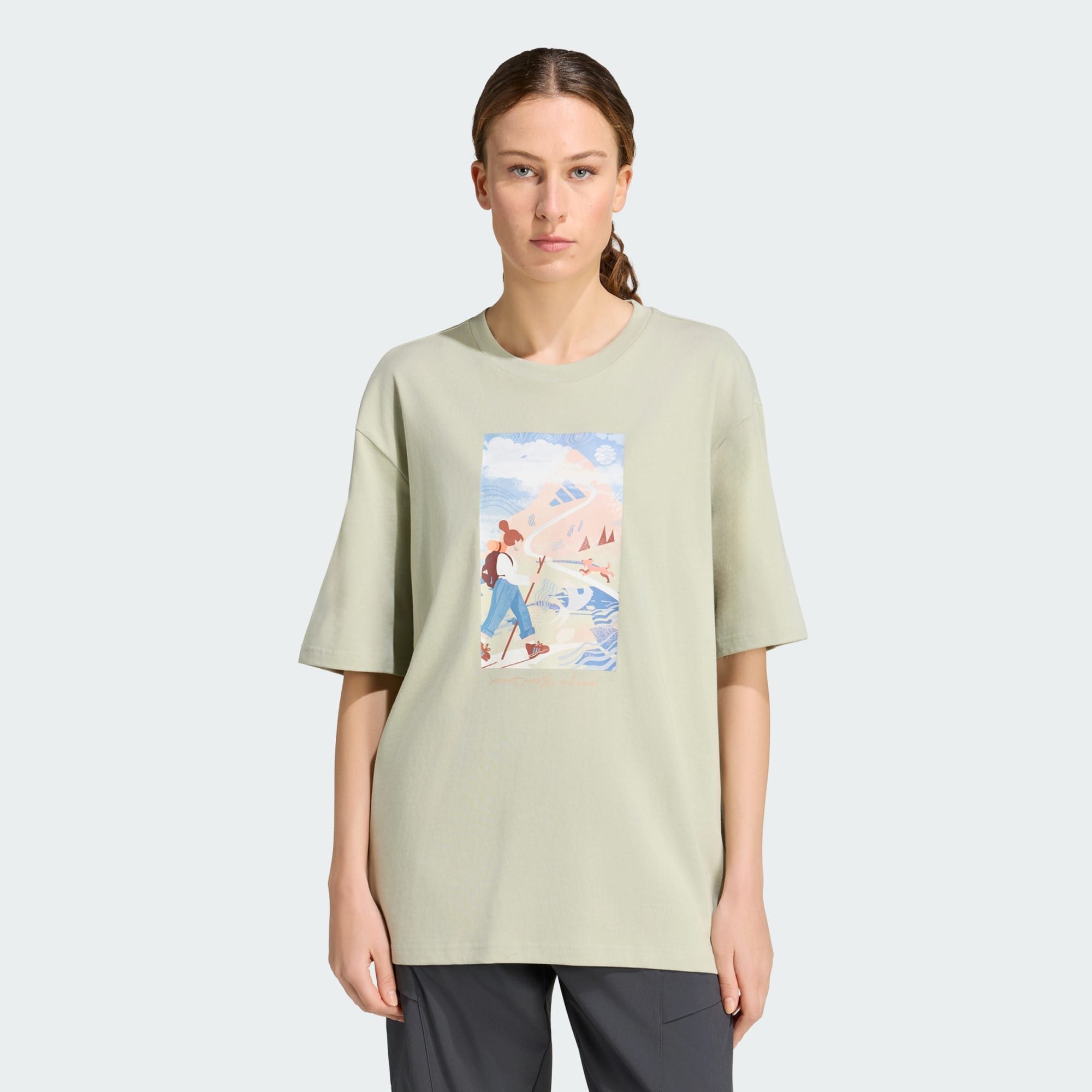 adidas TERREX T-Shirt TERREX SECRET PATHS AHEAD T-SHIRT, GRAFIK (1-tlg)