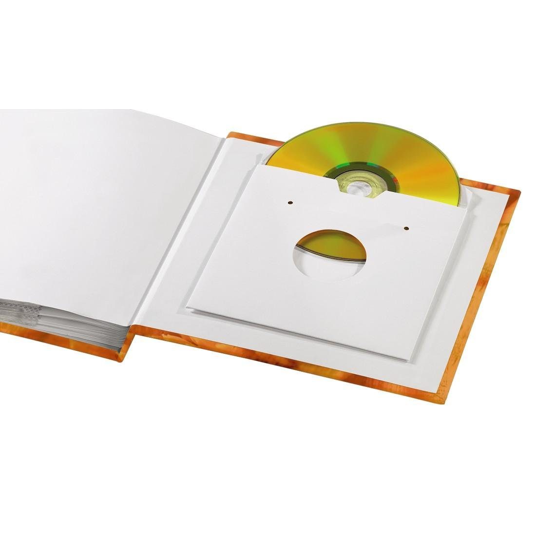 Memo-Album, im Fotoalbum 10x15 cm, Fotos Fotoalbum "Singo" Hama für 200 Orange Format