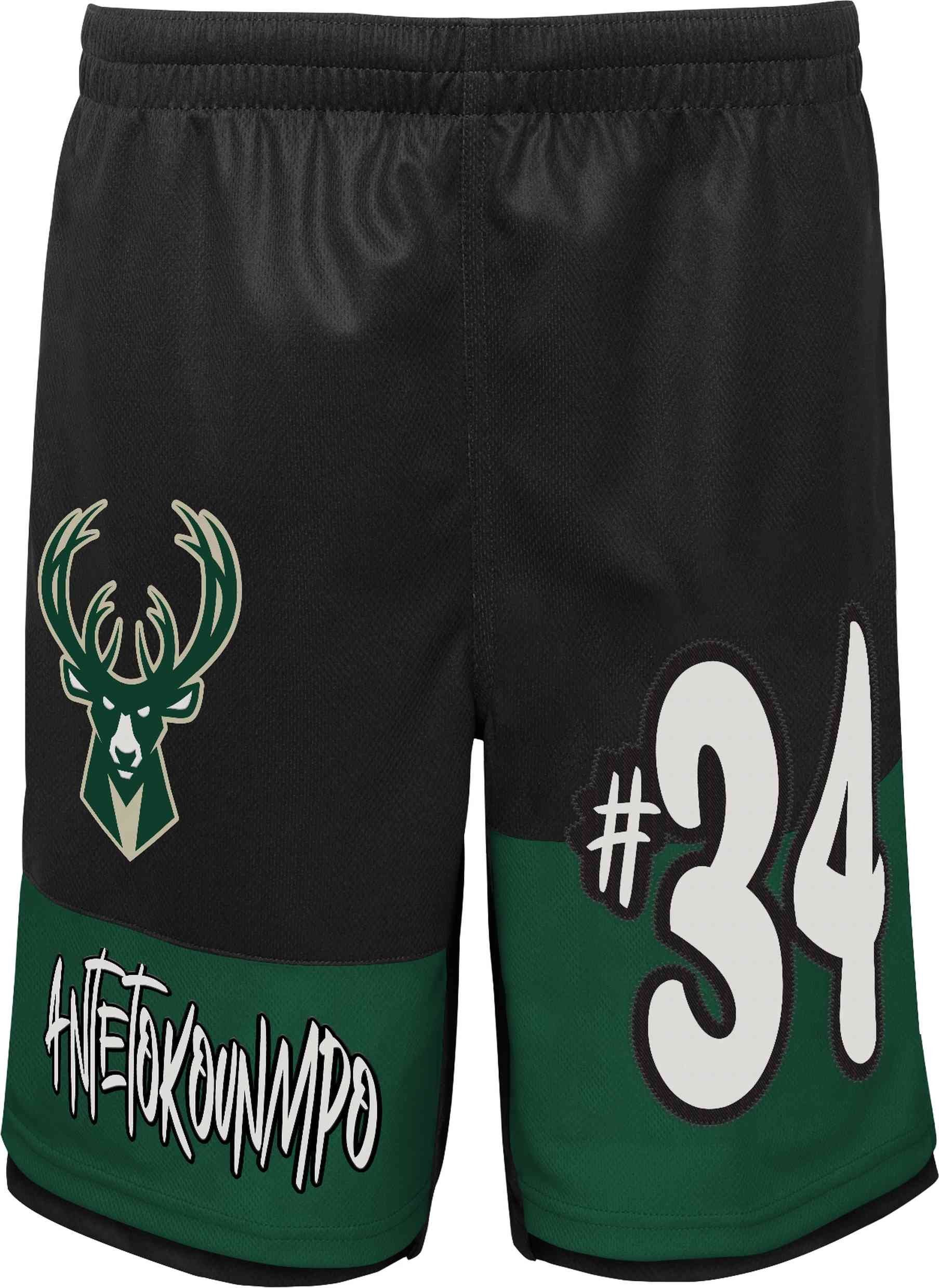 Milwaukee Pandemonium Bucks Outerstuff N&N Antetokounmpo NBA Shorts
