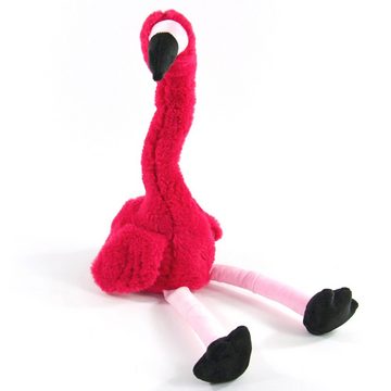 Kögler Kuscheltier Labertier FLAMINGO Peet labert nach und tanzt 34,5cm