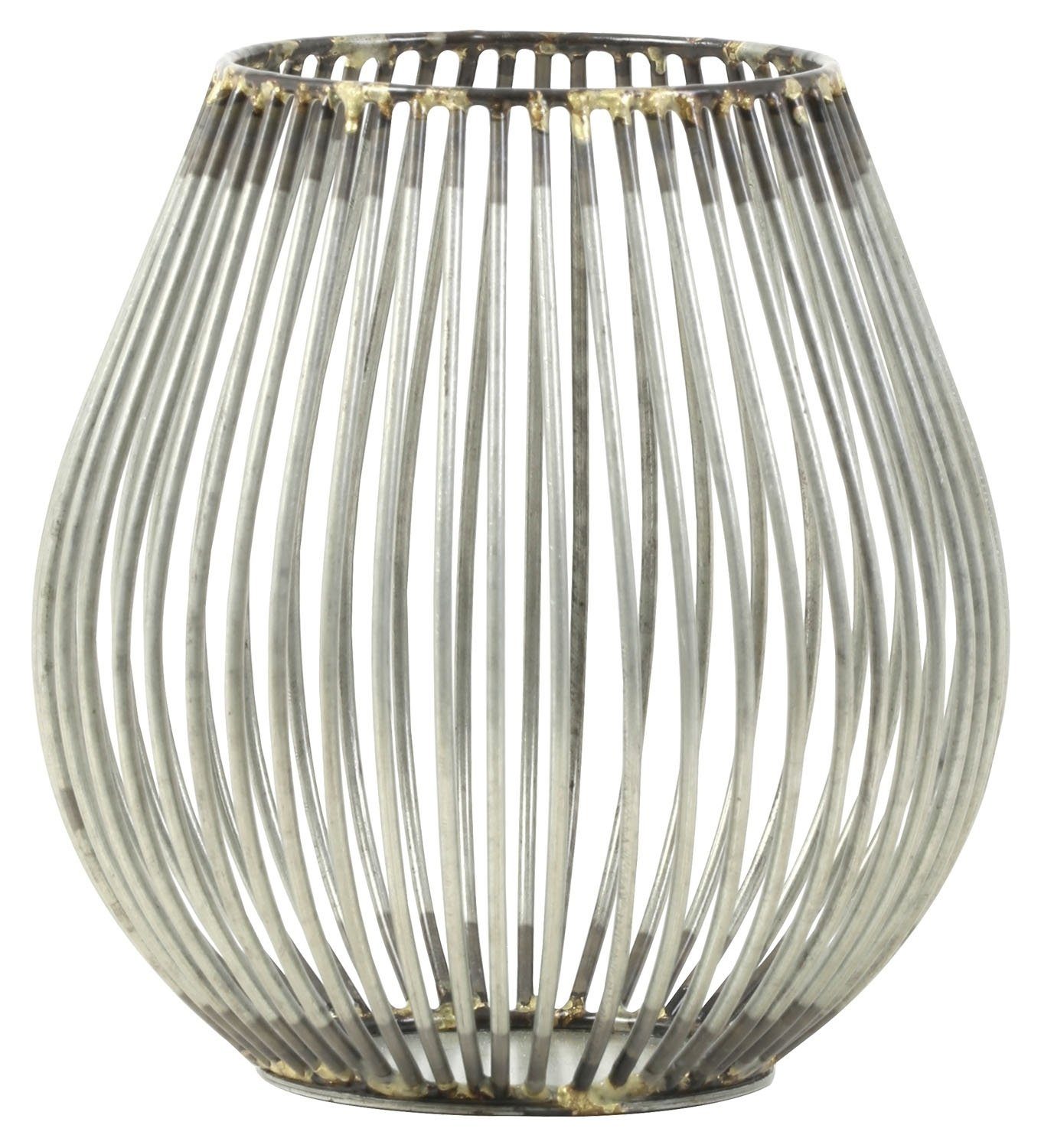 Light & Living Лампыschirm Teelicht VENADE, Grau, Ø 11 cm
