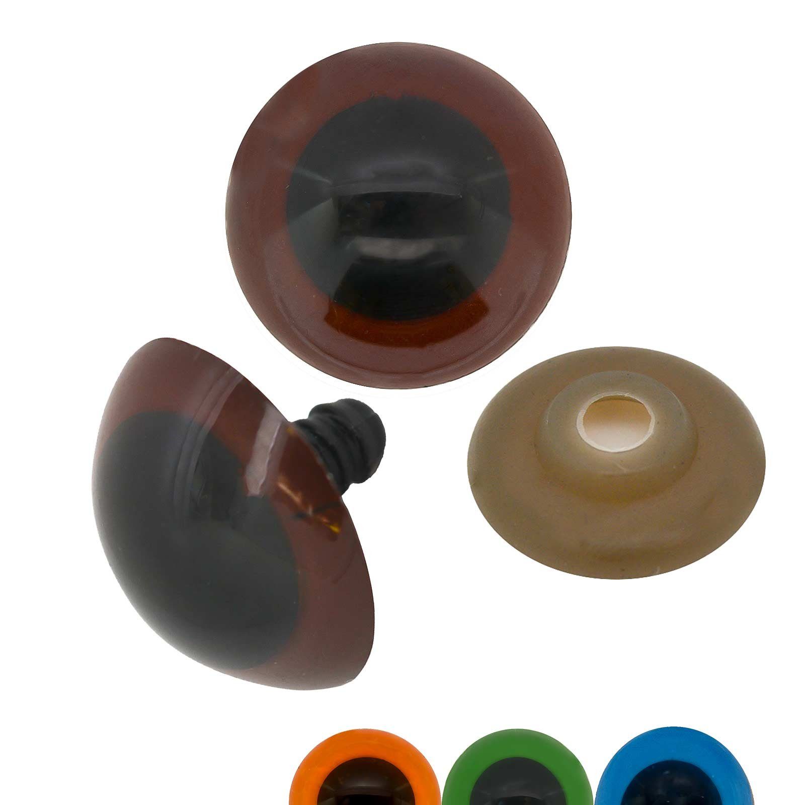 maDDma Puppen Accessoires-Set 2 Paar Sicherheits-Augen günstig online kaufen