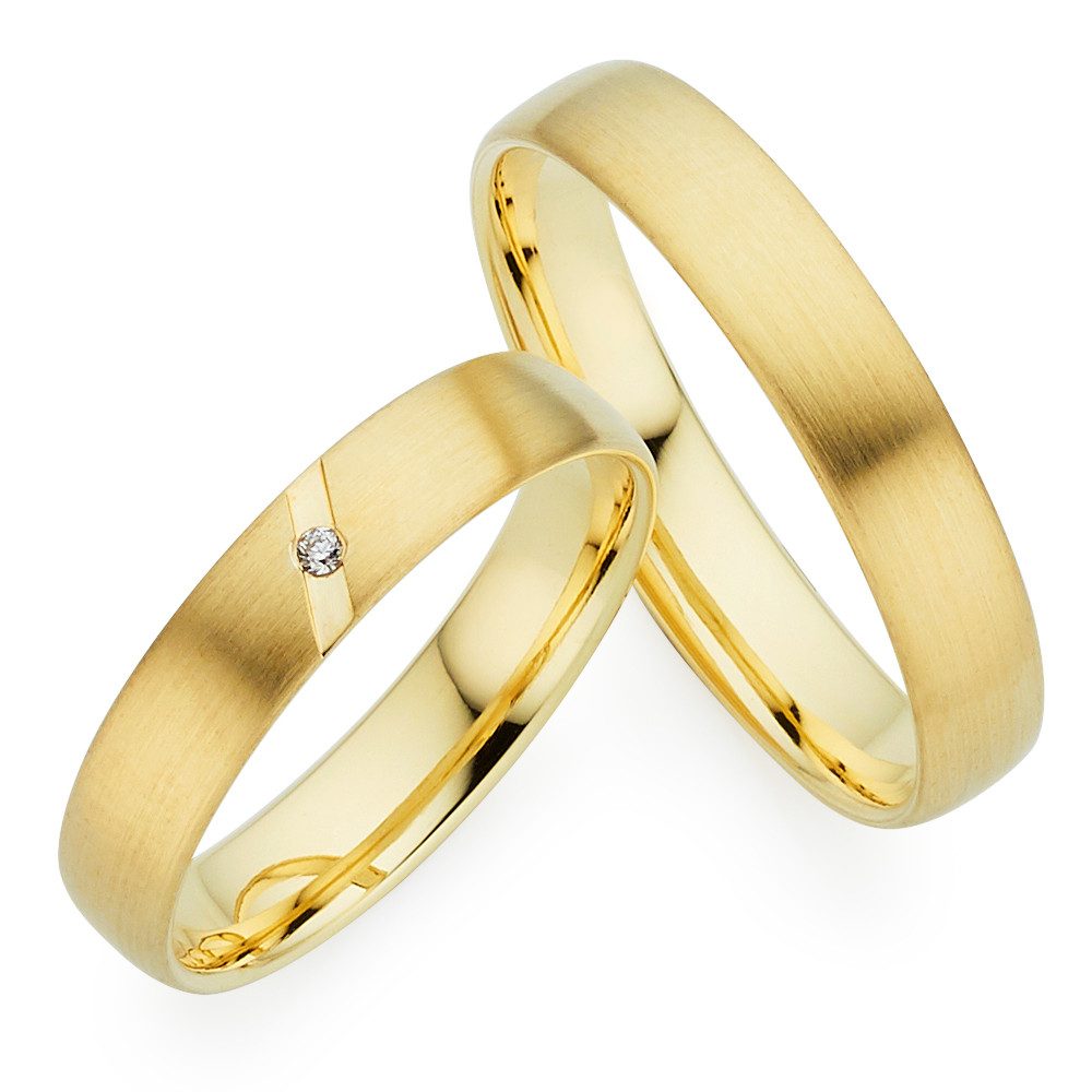 Phönix Trauring Schmuck Partnerring Ehering Verlobungsring Freundschaftsring, Made in Germany - wahlweise mit oder ohne Brillant