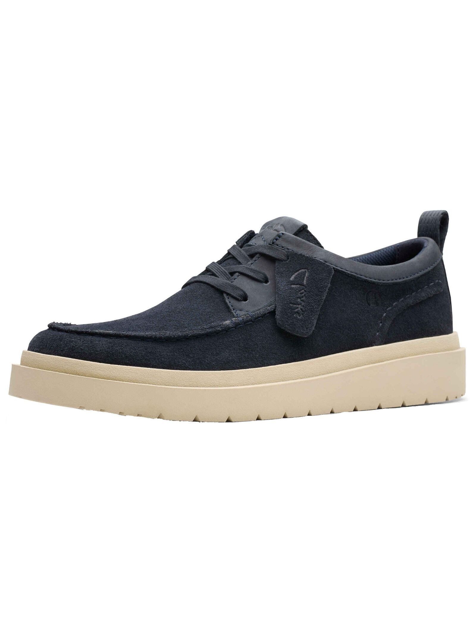 Clarks Clarks Halbschuhe Veloursleder Schnürschuh günstig online kaufen