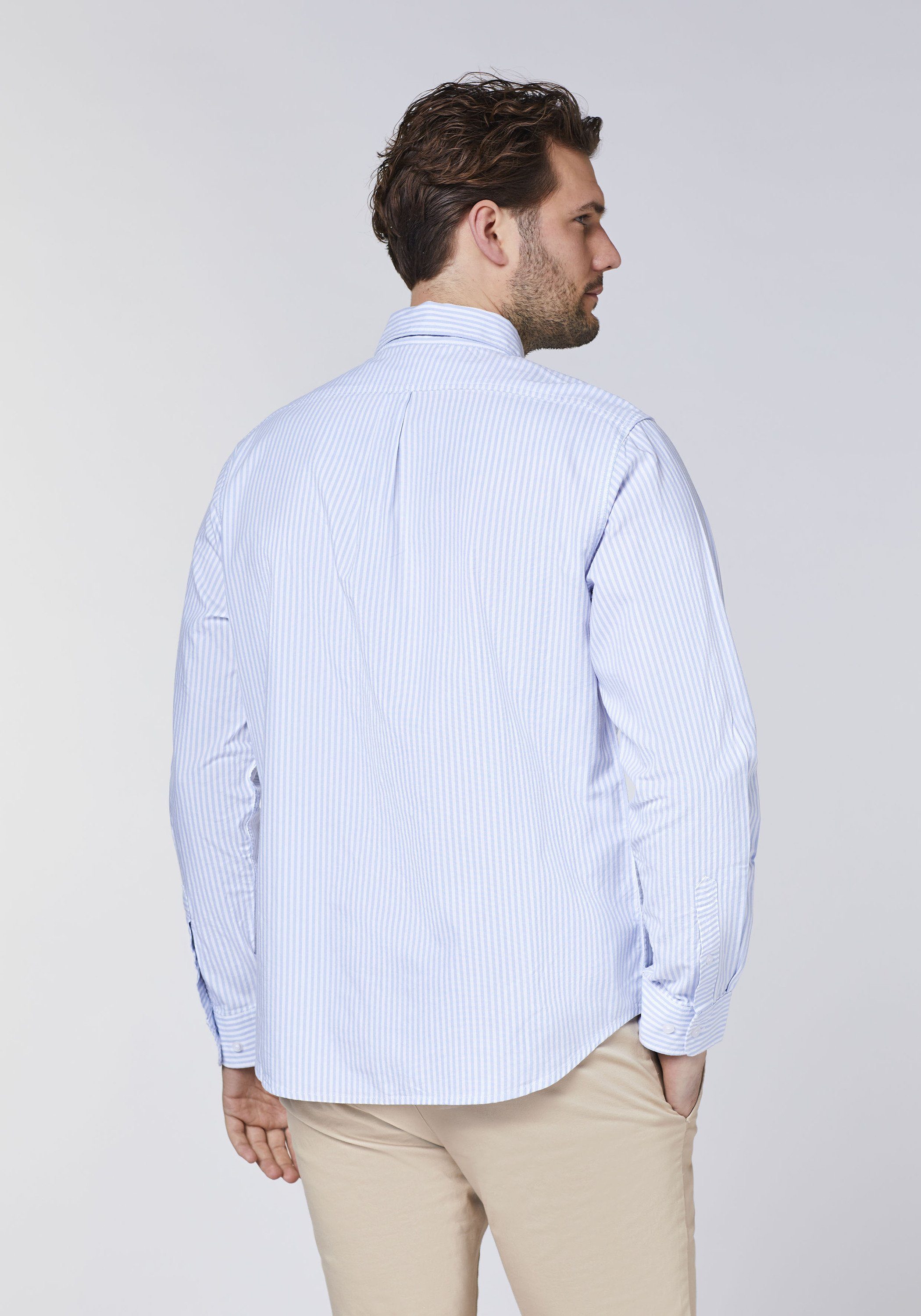 Polo Sylt Langarmhemd mit Streifen