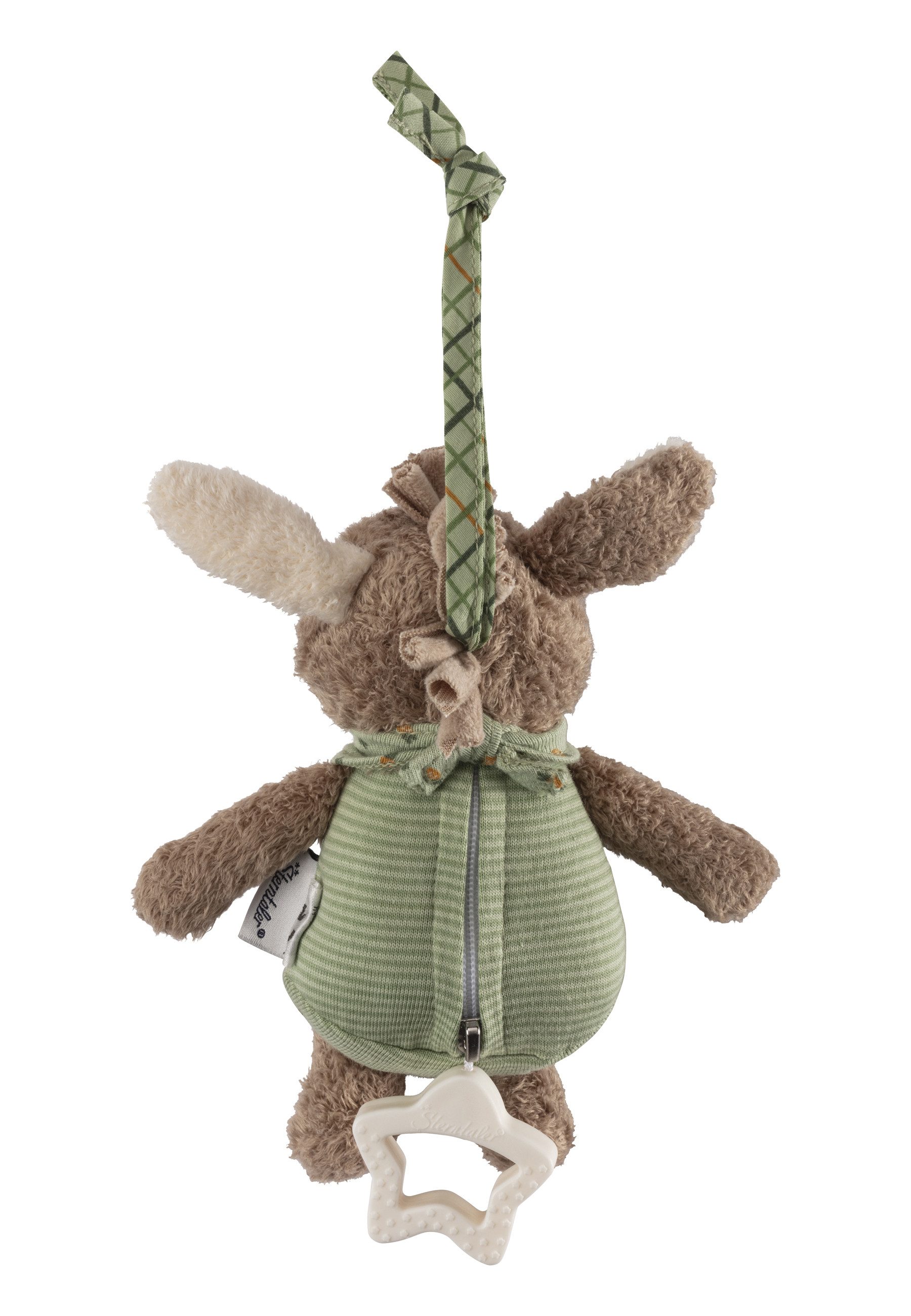 Sterntaler® Spieluhr Spieluhr S ESEL Emmilius, (2-tlg), Spieluhr Esel aus Flausch, spielt „The Sound of Silence“, mit Bändern
