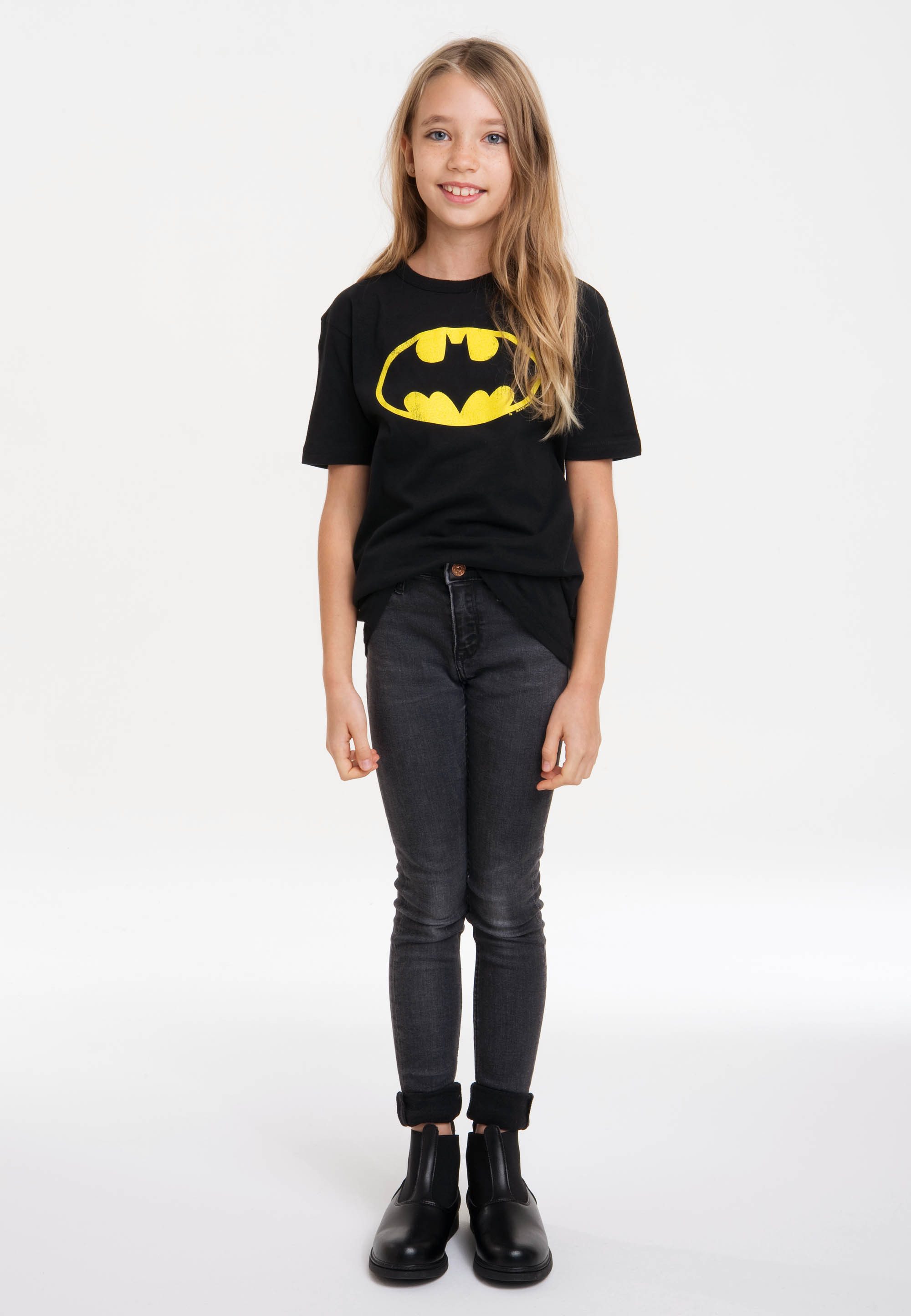 LOGOSHIRT T-Shirt DC Comics - Batman mit lizenziertem Print