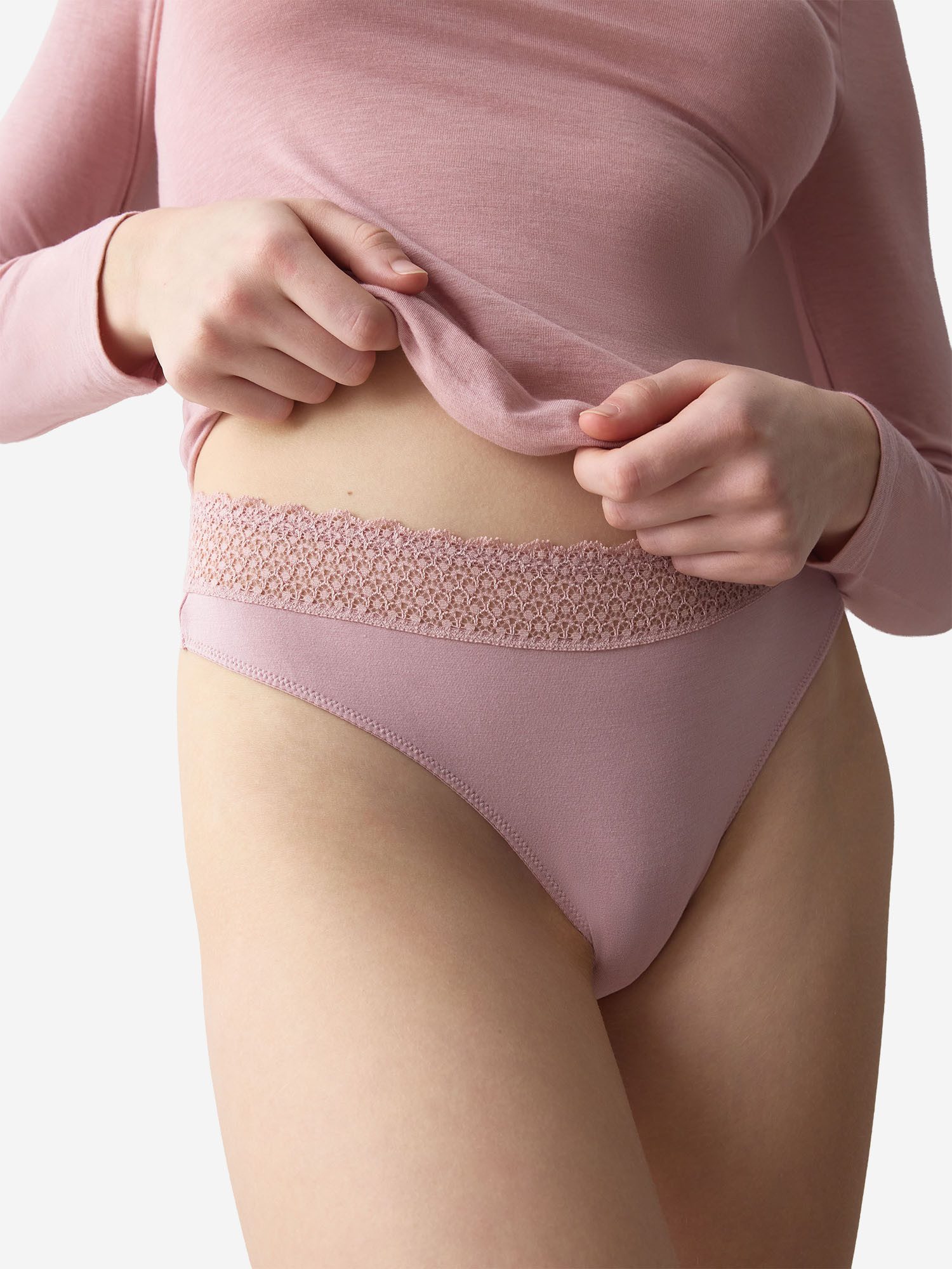 Triumph String Red Label Feel of Modal String Slip, Tanga, Mini String