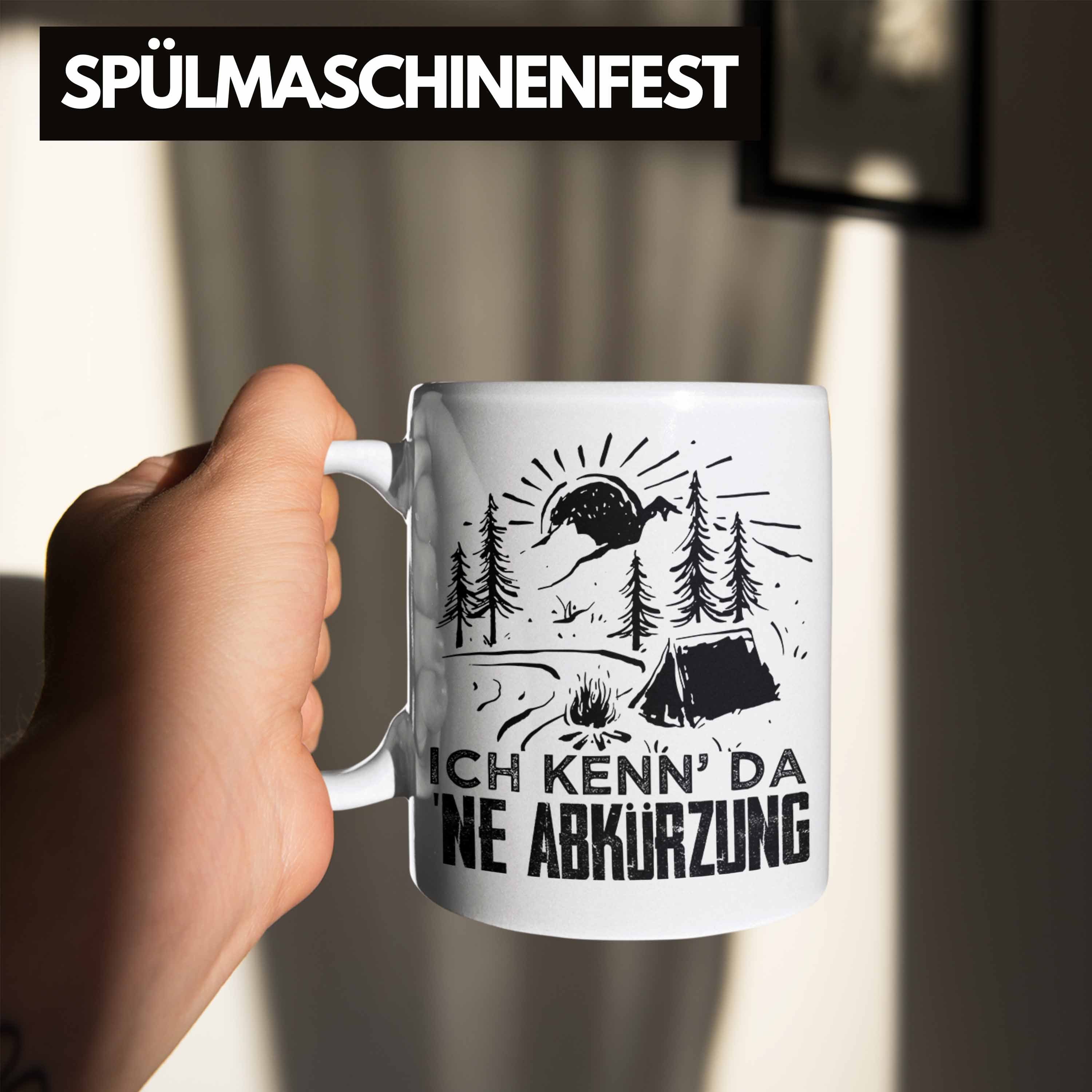 Tasse Alpen Abkürzung Trendation Tasse Berge Weiss Kenn Geschenk Da - Geschenke Geschenkidee Wanderer Ich Ne Wandern Trendation