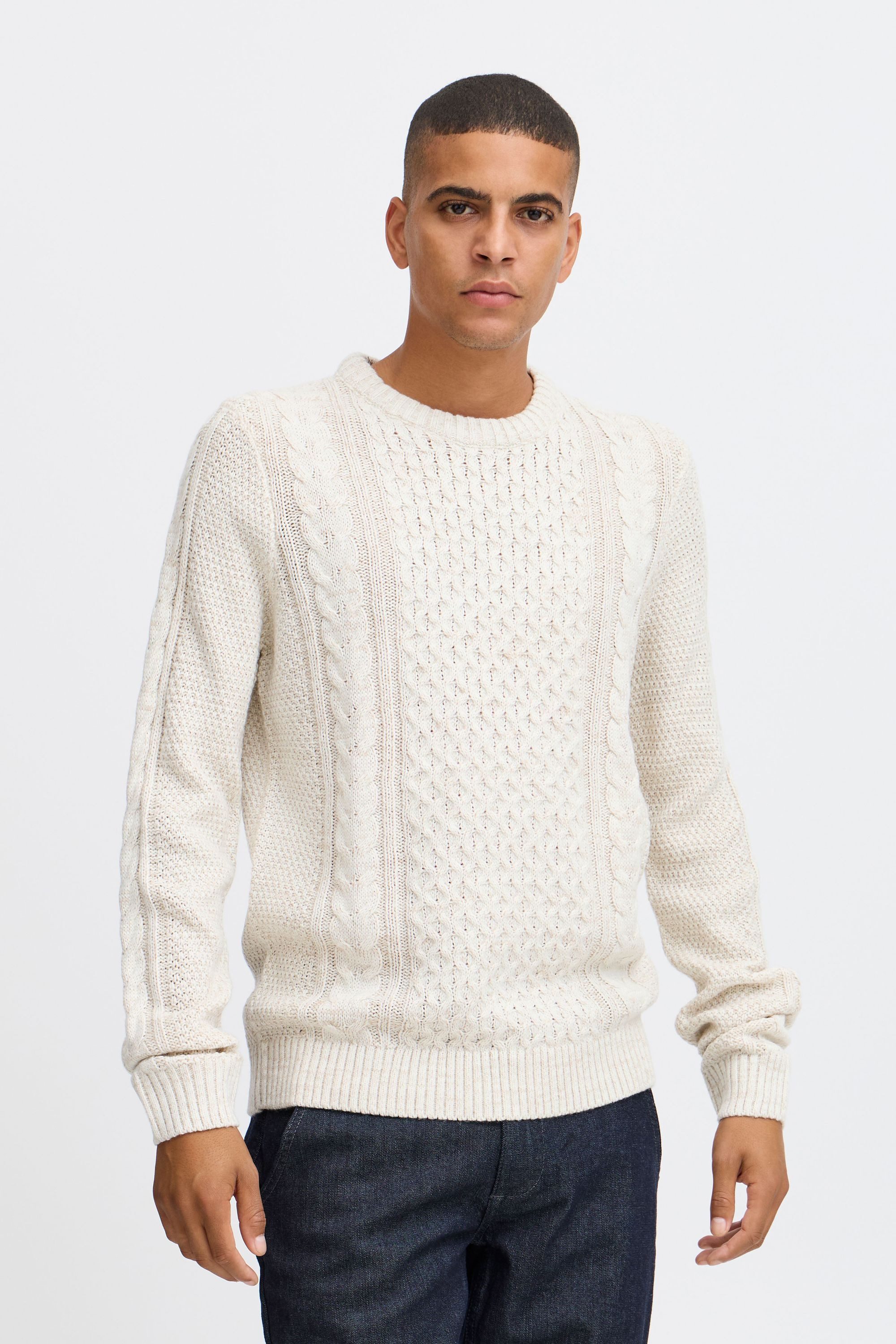 Blend Strickpullover BHPullover Klassischer Grobstrickpullover mit Rundhals günstig online kaufen