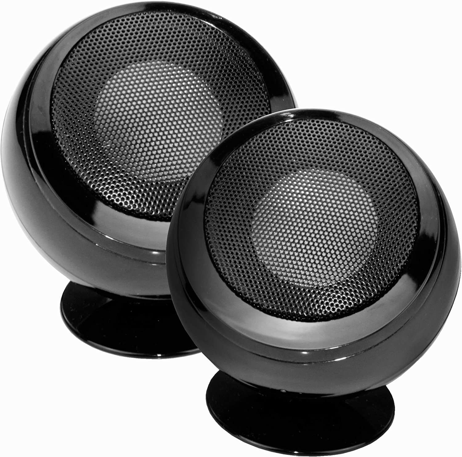 True (Mini, Speaker Sound, tragbar, Mini Musik Bluetooth-Lautsprecher Lautsprecher, @tec Stereo Lautsprecher, 2x3W, Stereo Bluetooth, Wireless HiFi Desktop kabellos, Drahtlose portabel) Boxen,