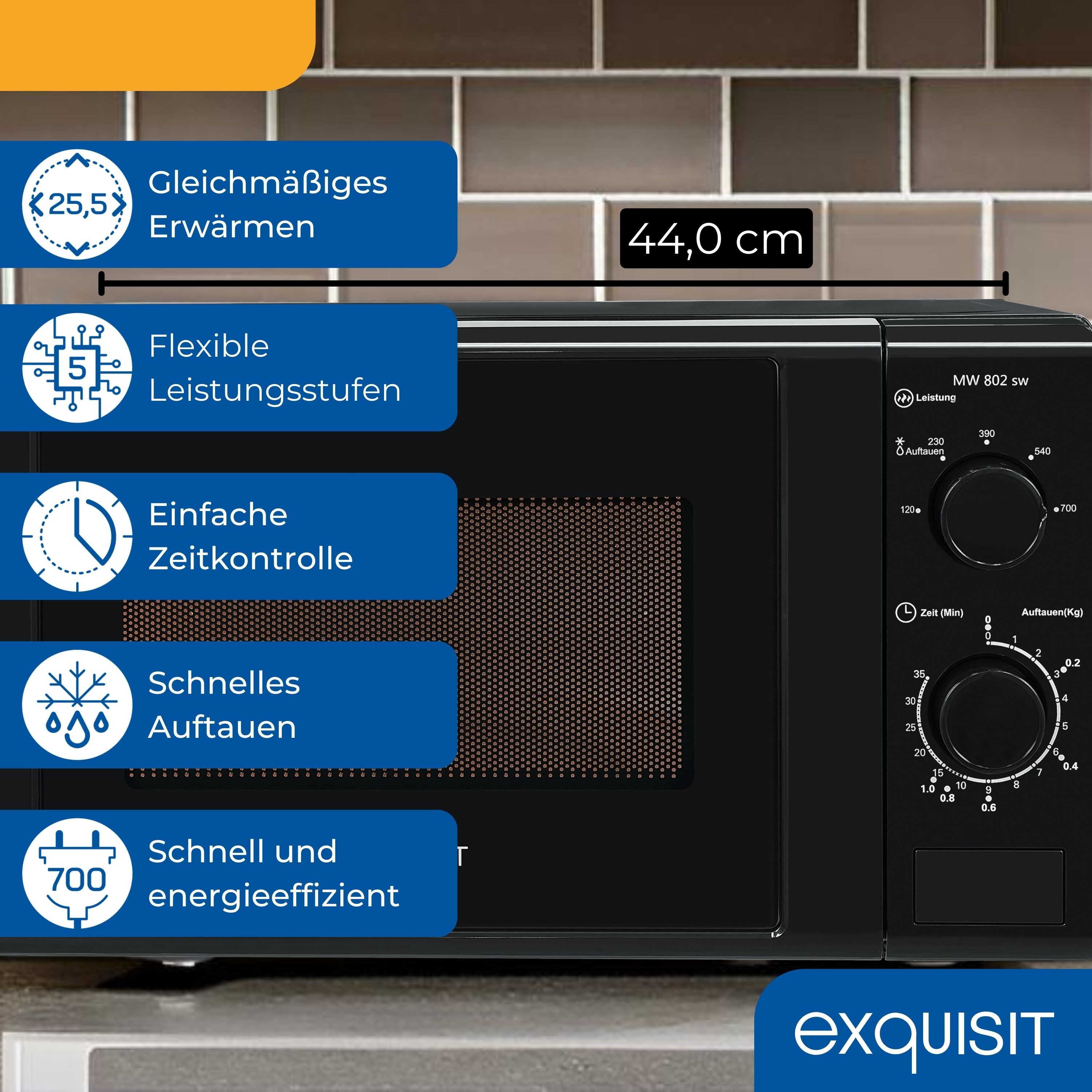 Exquisit MW 802 - Bild 3