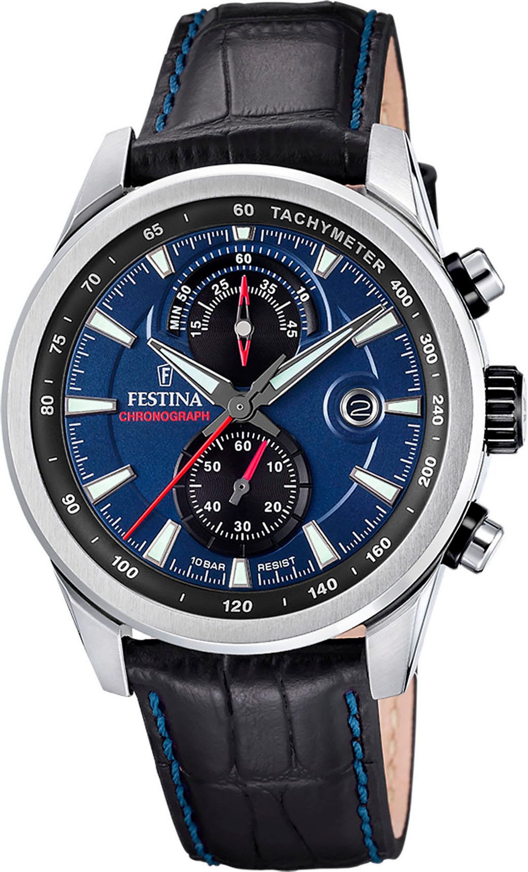 Festina Chronograph Timeless Chronograph F20695/5, Quarzuhr, günstig online kaufen