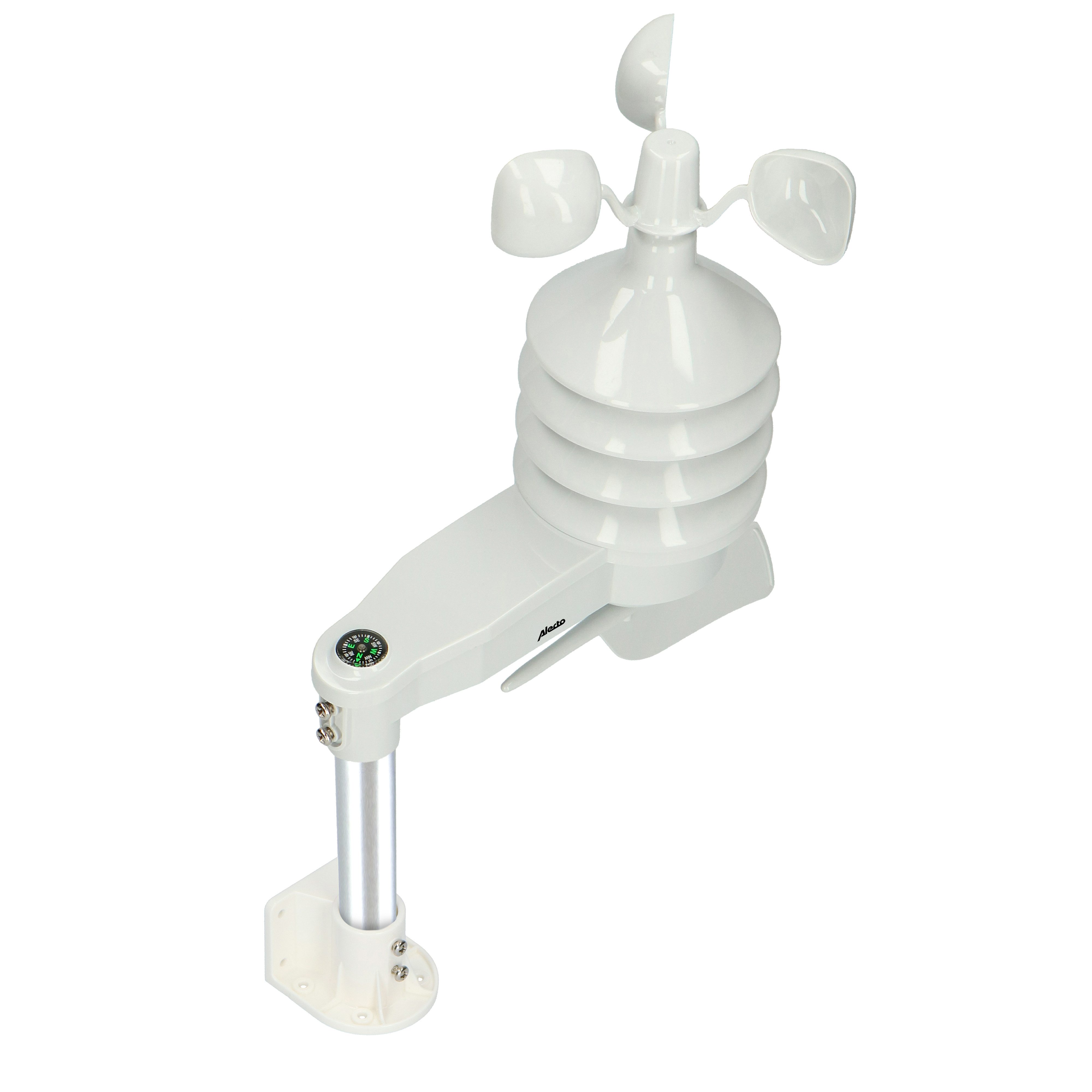 Alecto WS3875 Wetterstation (Wetterstation, Außensensor, Alarme für Wetterdaten rund ums Zuhause)