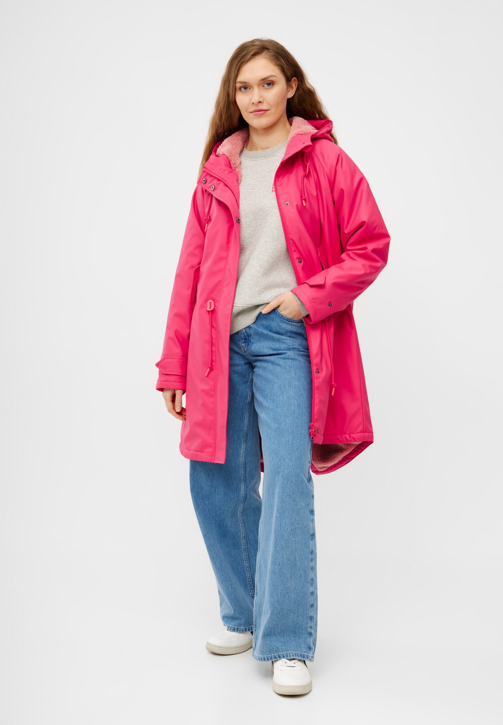 Derbe Regenmantel Tidaholm Wasserabweisend, winddicht, Teddylining