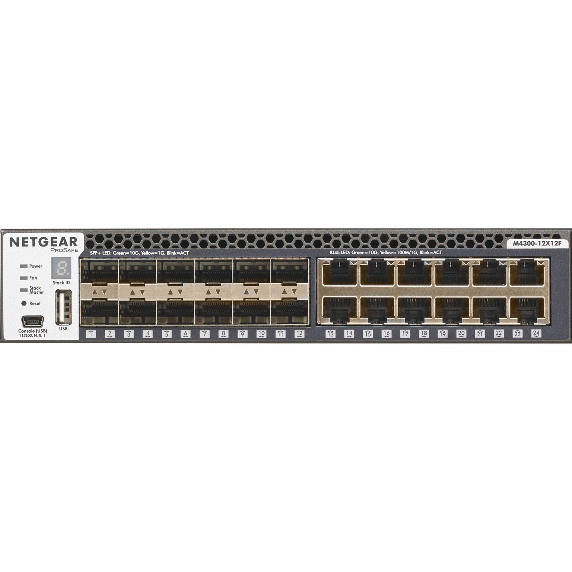 Netzwerk-Switch NETGEAR M4300-12X12F Netgear XG/XG/MAN/24, Switch