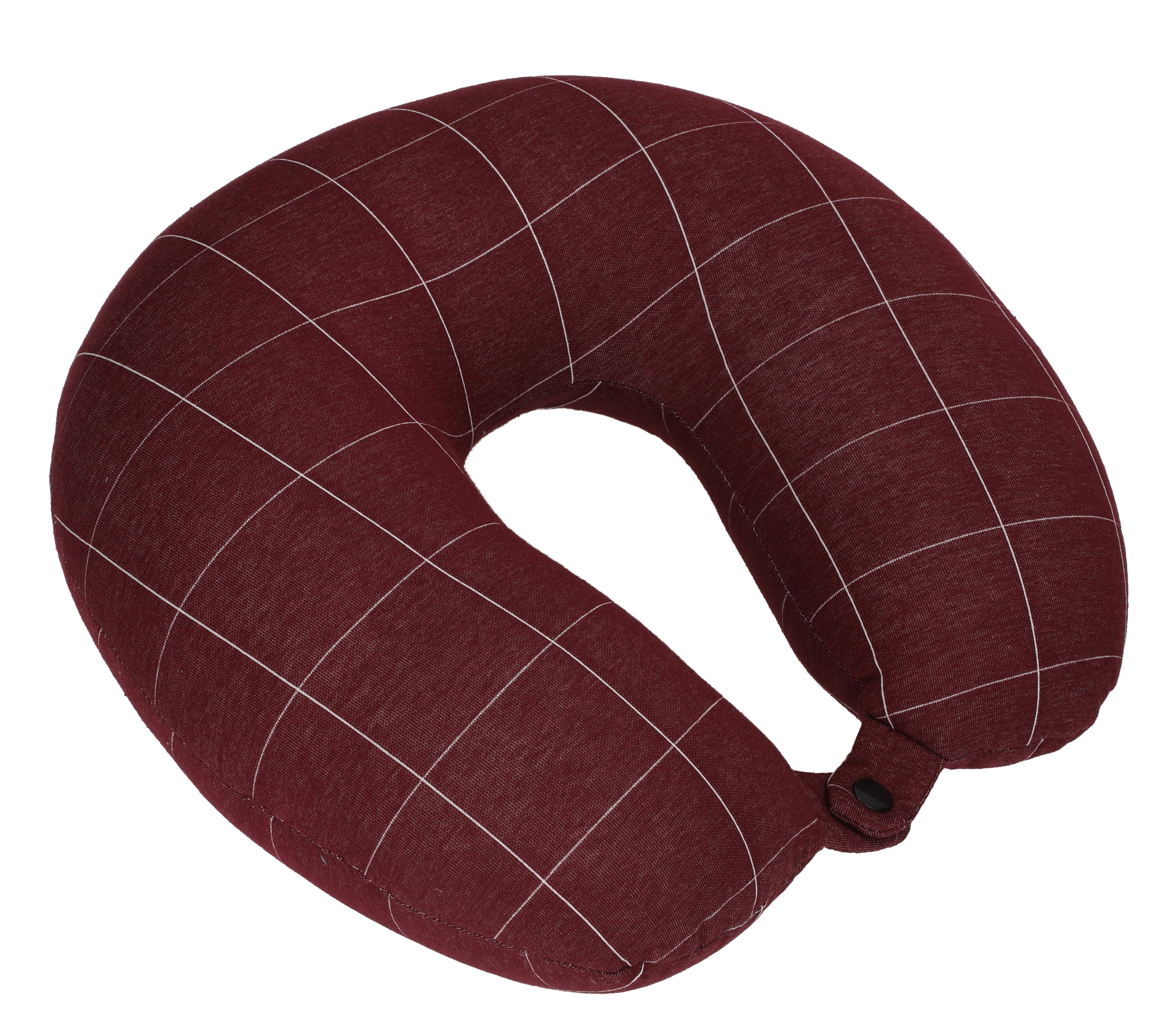 Betz Nackenhörnchen Reisekissen Nackenkissen RELAX KARO mit Microkügelchen günstig online kaufen