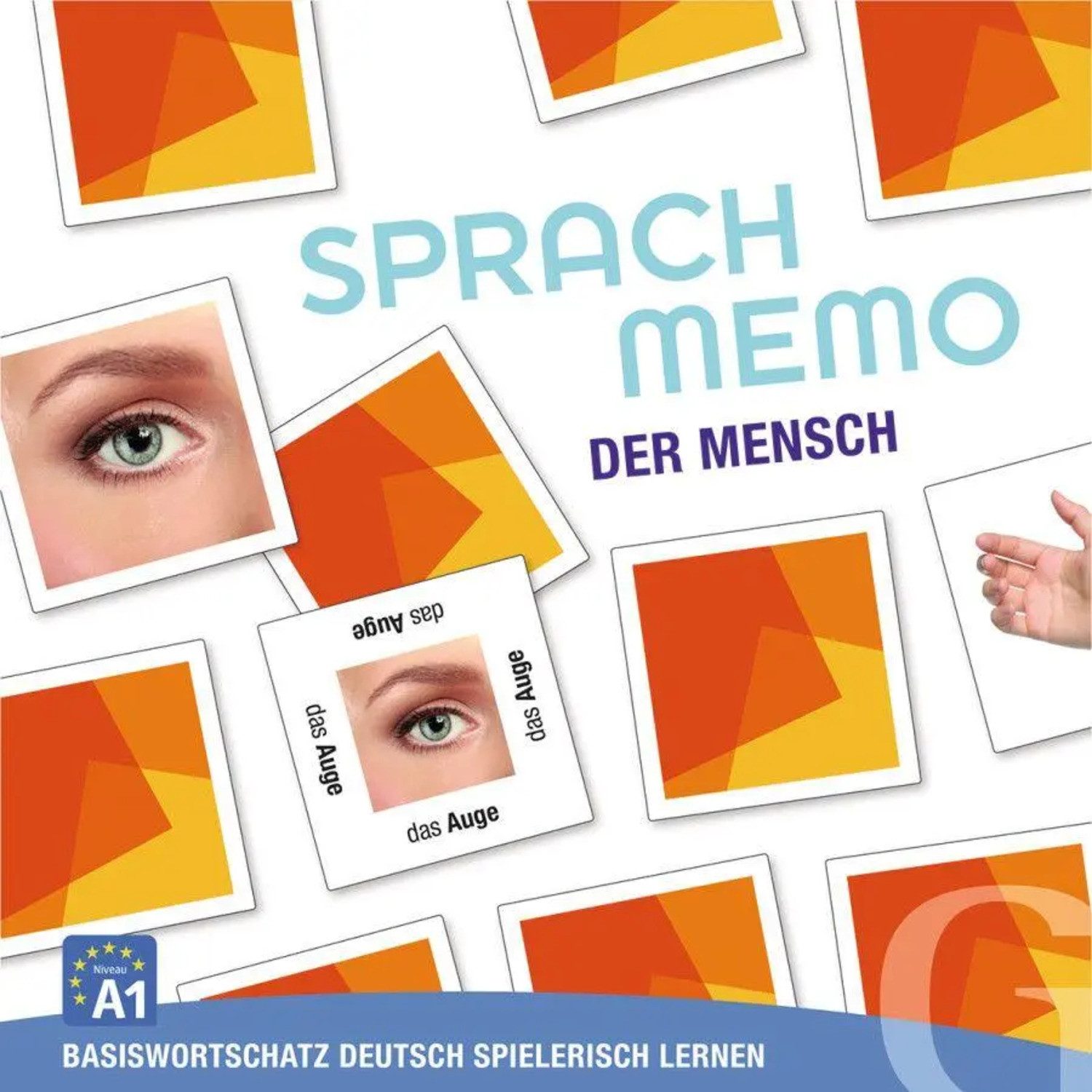 Hueber Verlag Spiel SPRACHMEMO Der Mensch