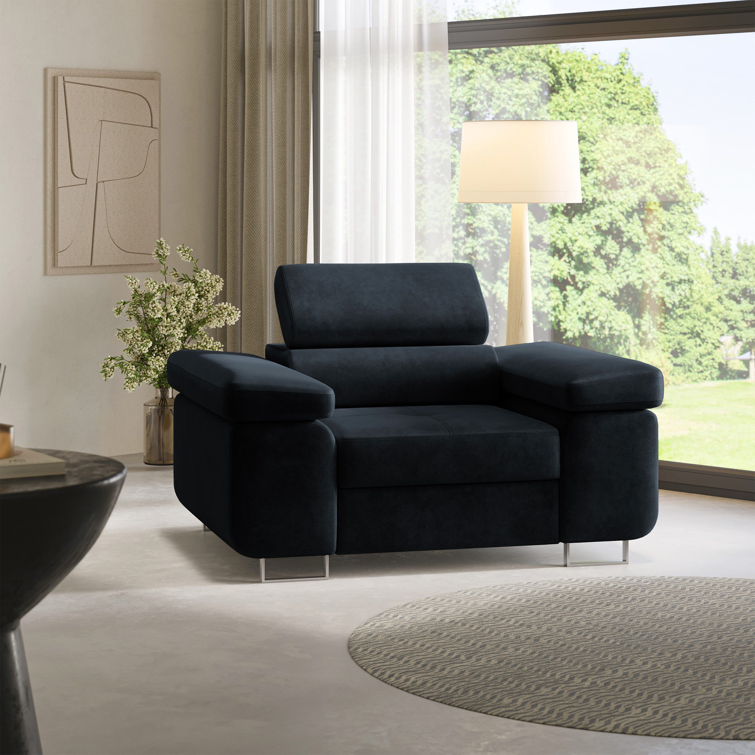Masseno Sessel Masseno Polstersessel CALVO M, Loungesessel ergonomisch