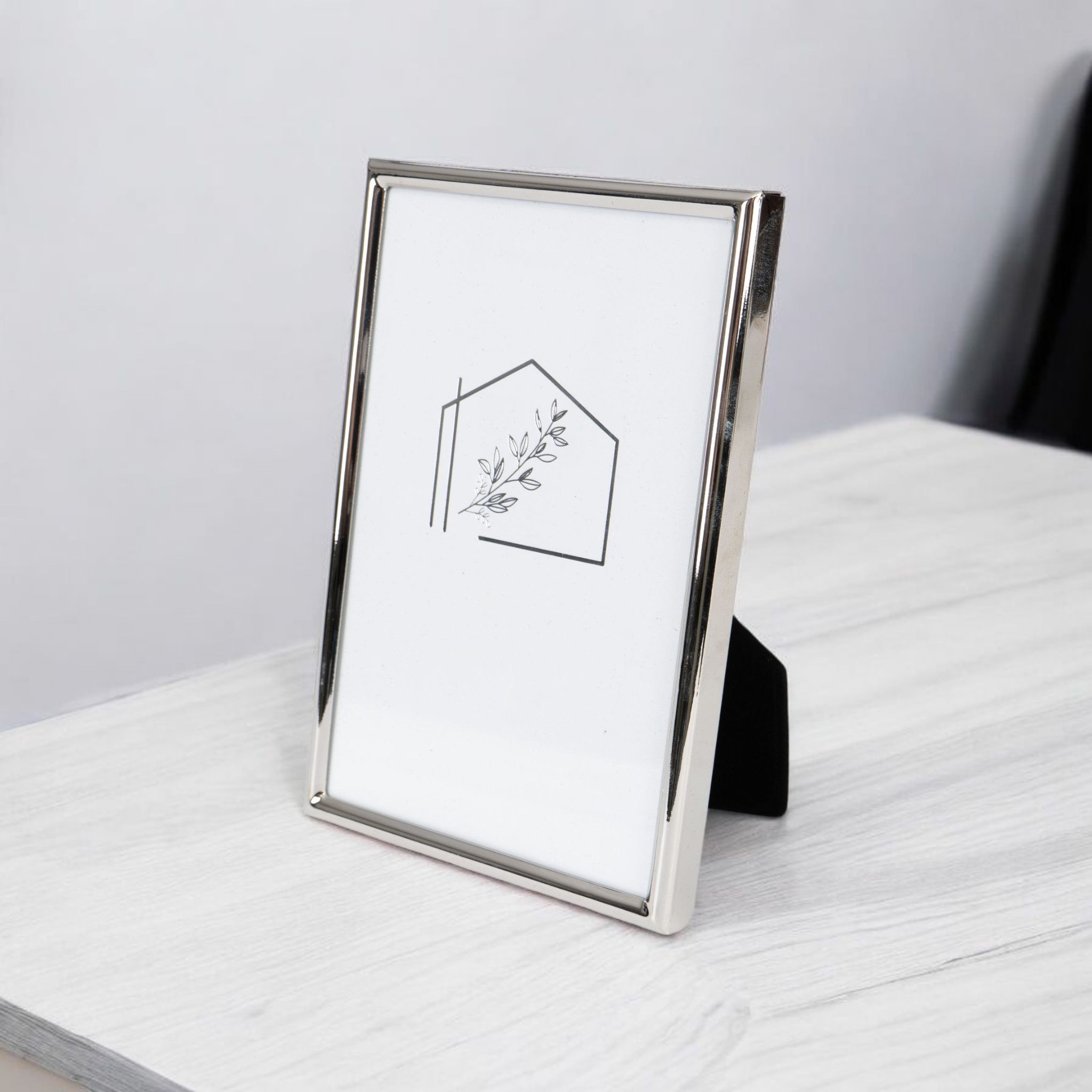 queence Bilderrahmen Fotorahmen silber Fine Metal Bilderrahmen 10x15cm Foto günstig online kaufen