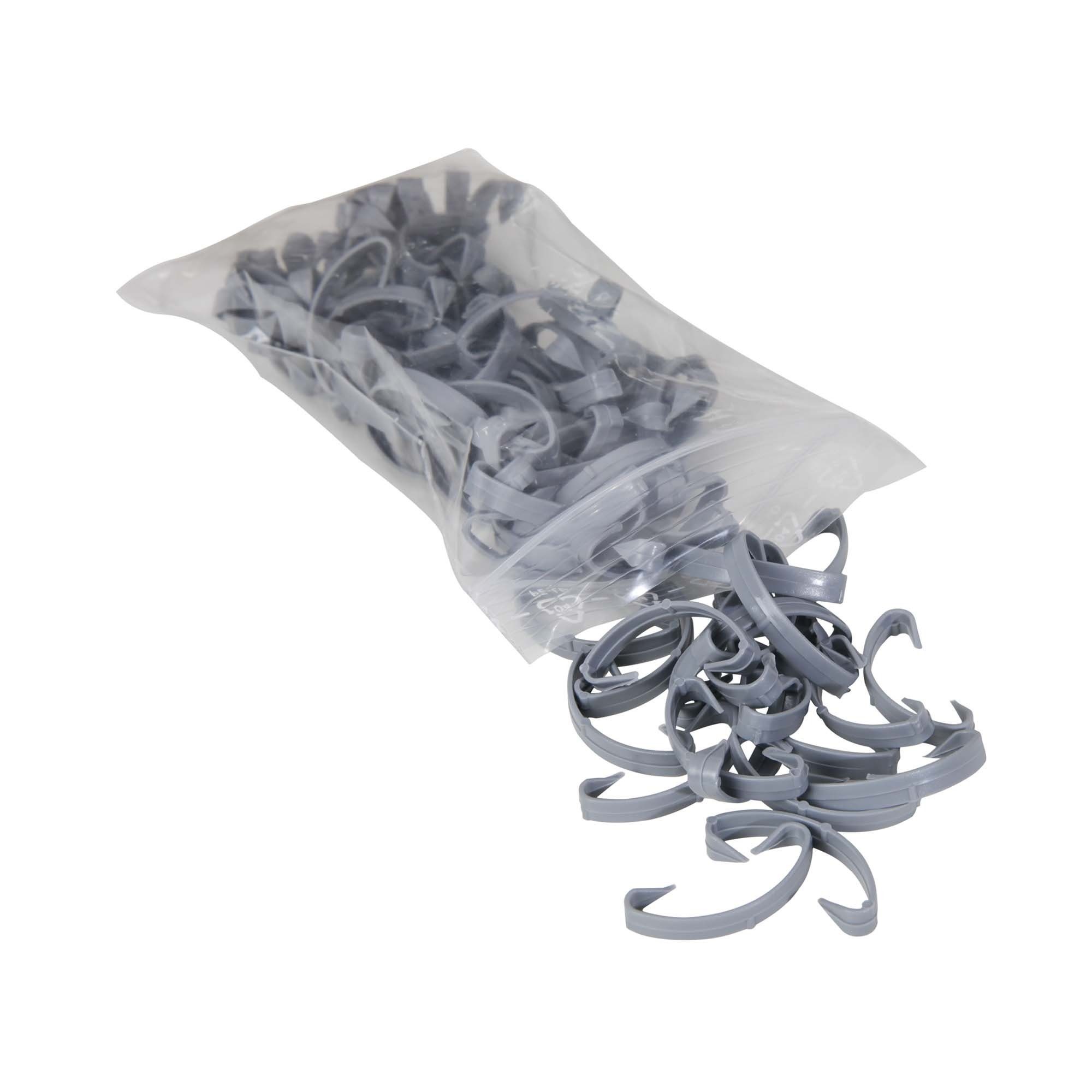 Scorprotect® Steinwolle PE Verschluß-Clipse für PE Rohrisolierungen 100 Stk günstig online kaufen