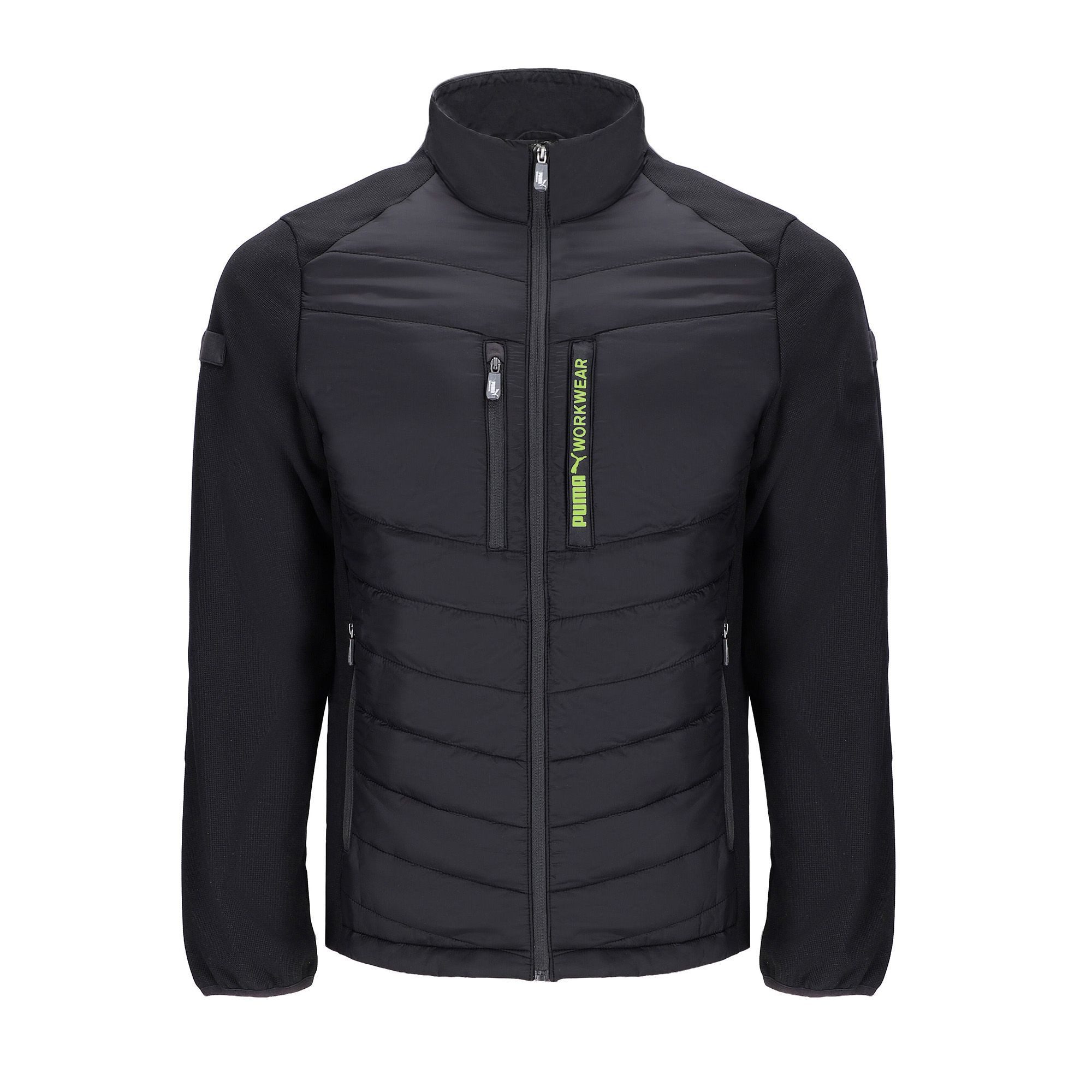 PUMA Workwear Allwetterjacke Herren - Verstärkung am Ellenbogen - Verlängertes Rückenteil Robuste und Atmungsaktive Arbeitsjacke für Handwerk & Outdoor