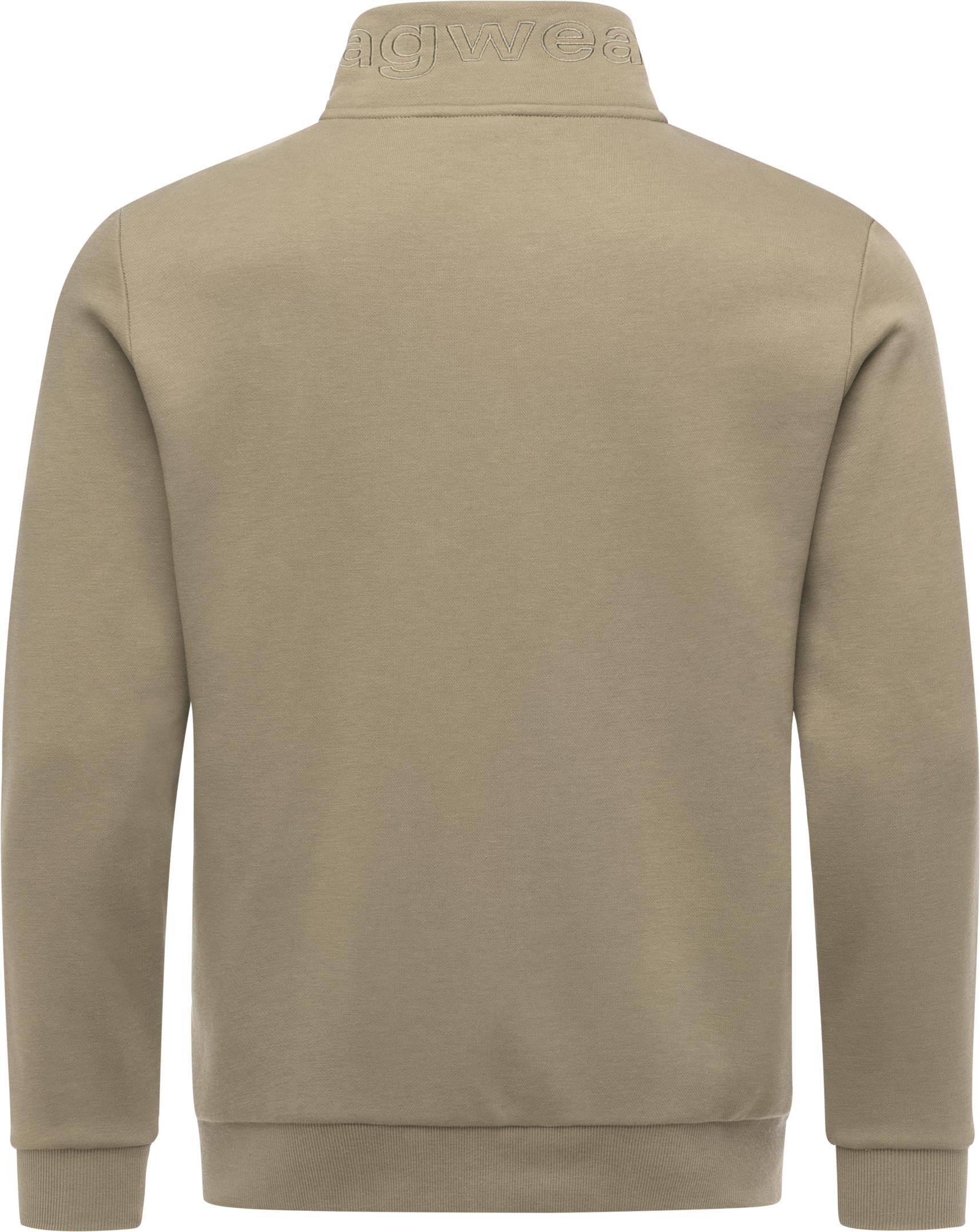 Ragwear Sweatjacke Jettrys Weiche Herren Alltagsjacke