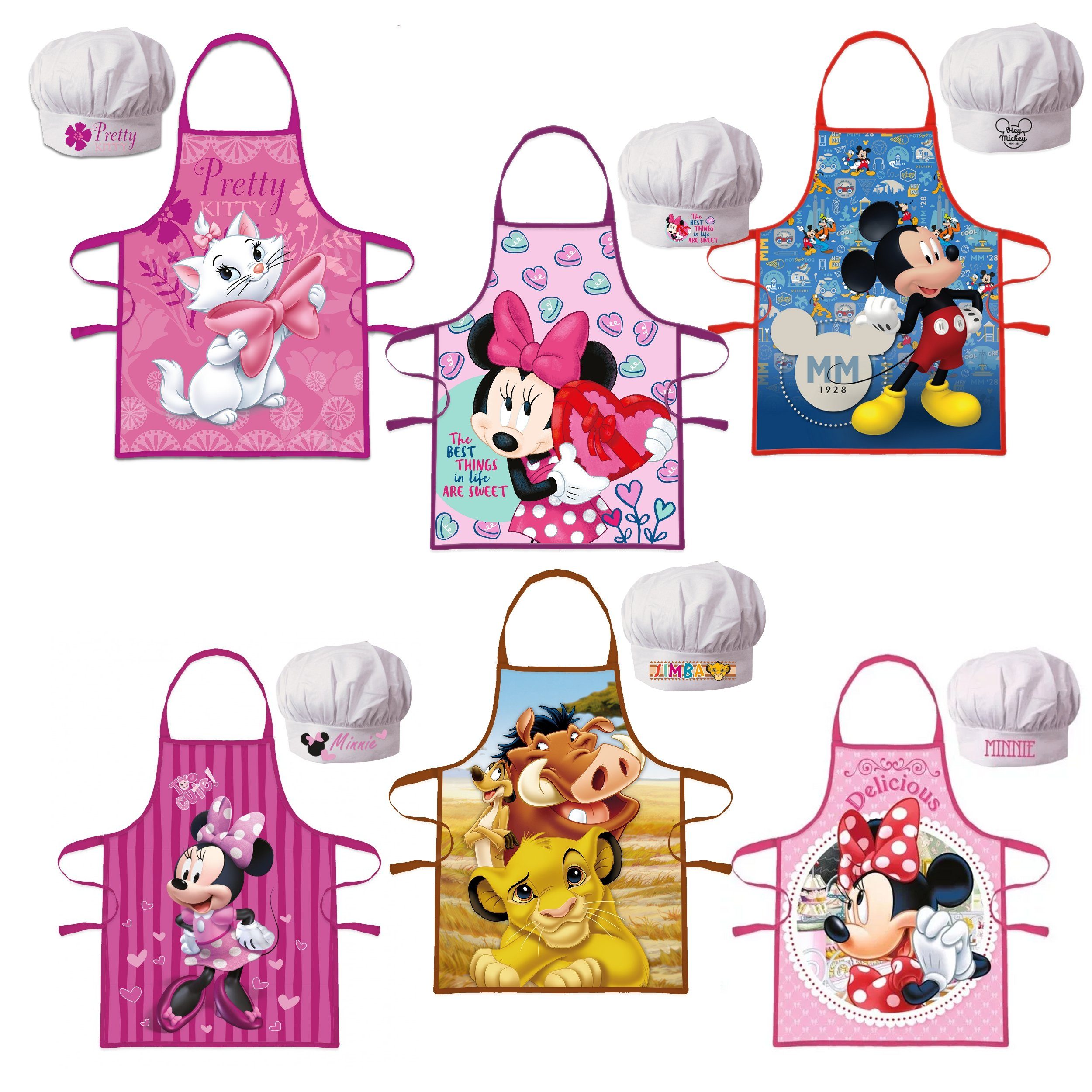Disney Kochschürze Disney Kochschürze Kinder Mädchen günstig online kaufen