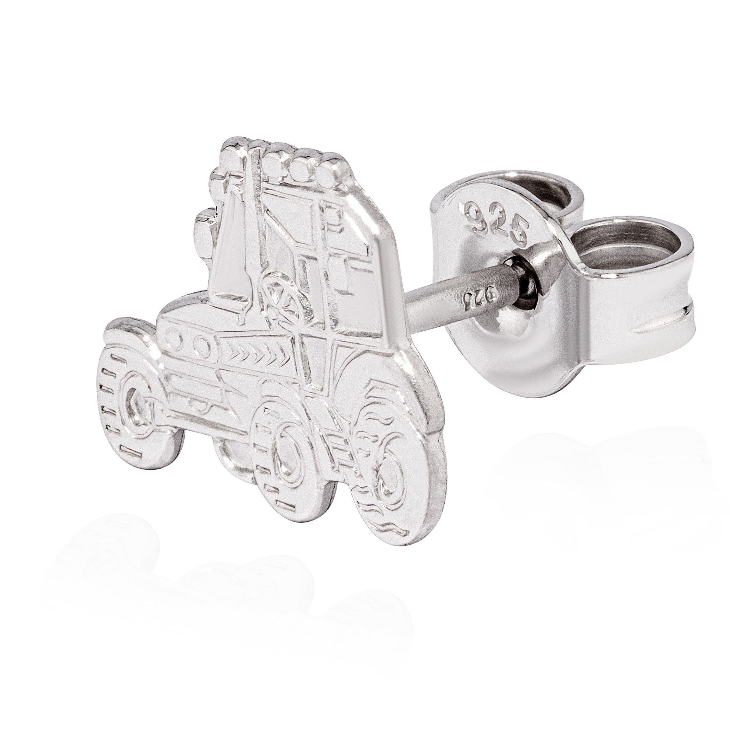 NKlaus Single-Ohrstecker mit Ohrklemme Einzel Ohrstecker günstig online kaufen