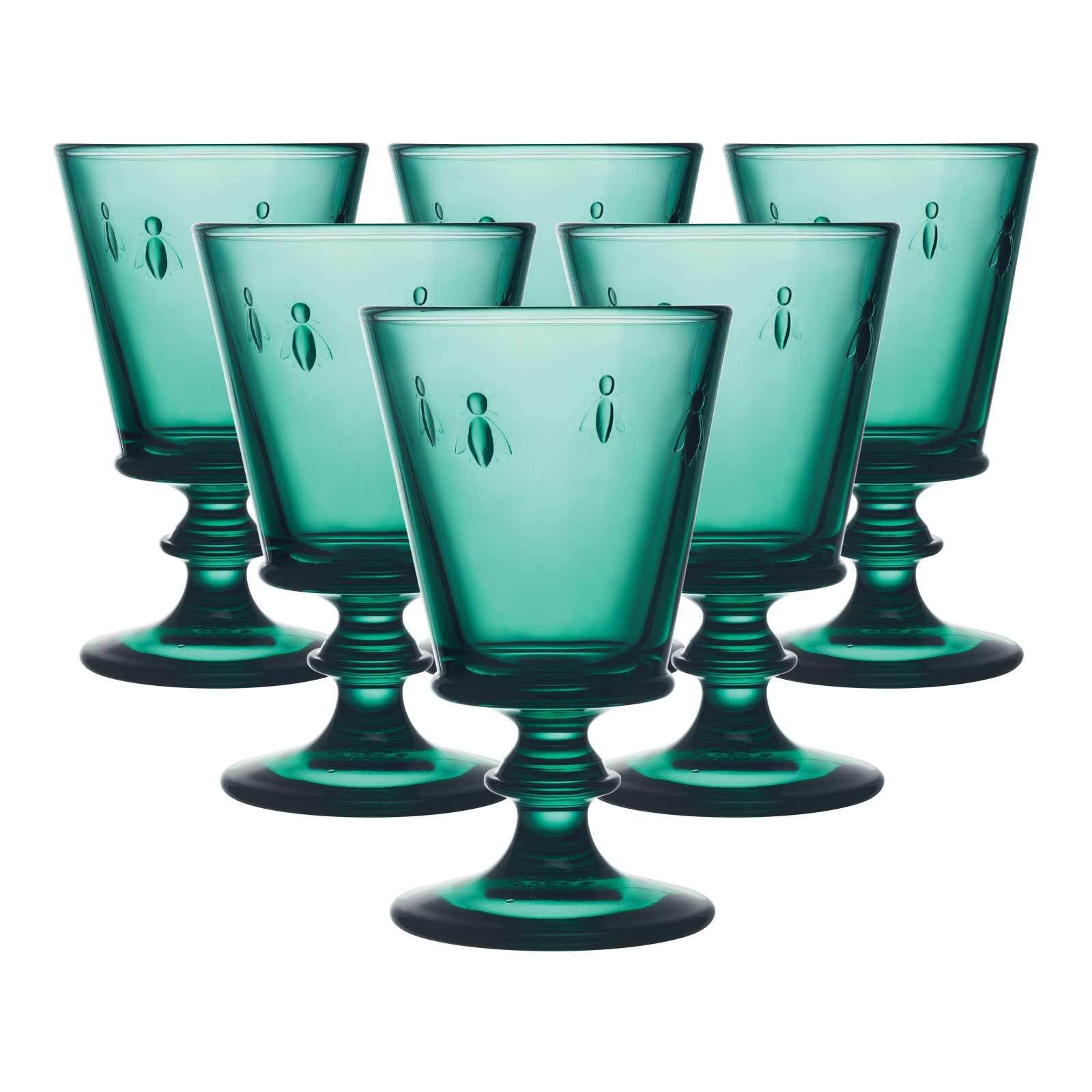 La Rochere Weißweinglas Biene Abeille Weingläser 240 ml 6er Set, 6-tlg., Glas