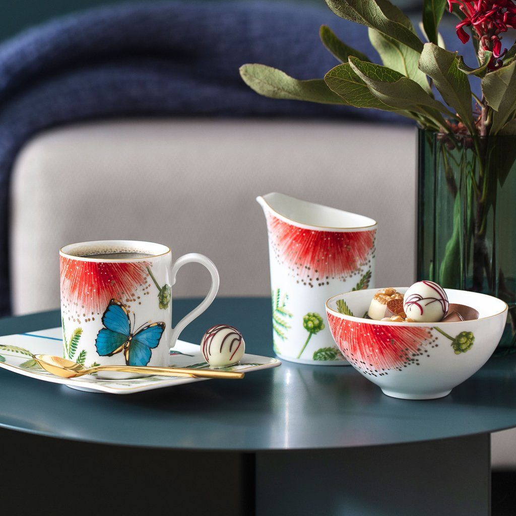 Villeroy & Boch Signature Milchkännchen Amazonia Milchkännchen, 220 ml, (1-St), Premium Bone Porcelain, spülmaschinenfest, Made in Germany