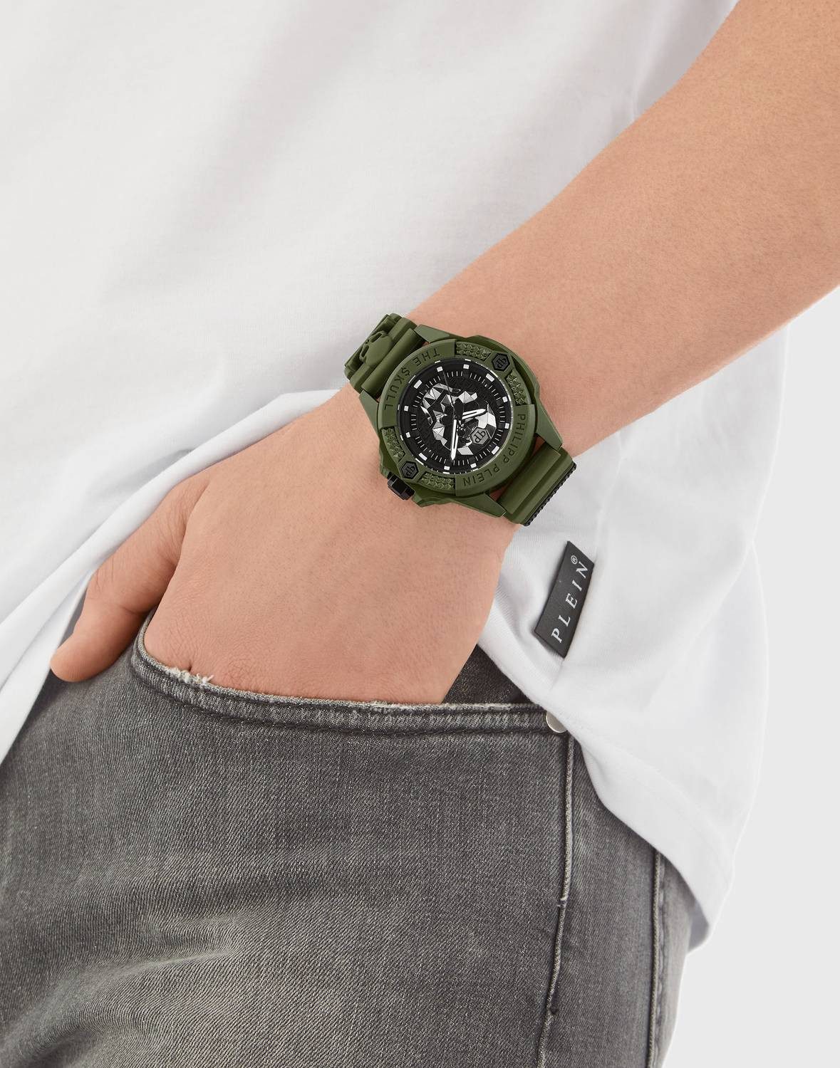 PHILIPP PLEIN Quarzuhr The $kull Ecoceramic günstig online kaufen