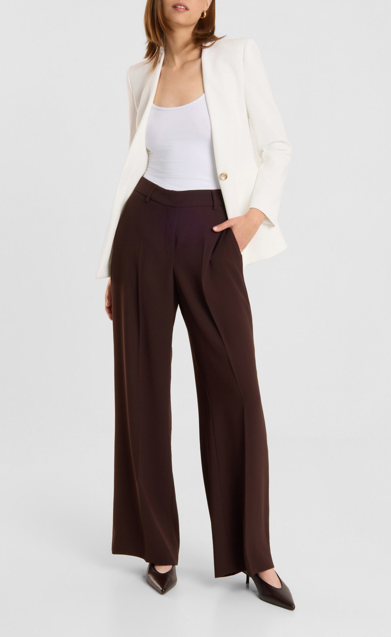 Raffaello Rossi Chinohose Raffaello Rossi Damen Hose Milara (1-tlg)