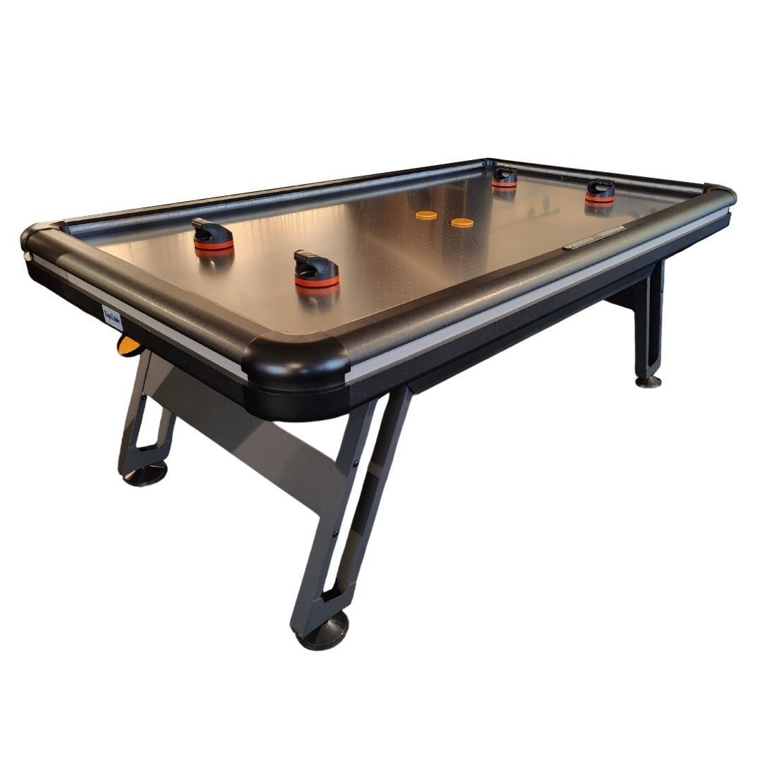 Spieltisch Charlsten Airhockey Tisch mit Multi LED Lichteffekten 7ft