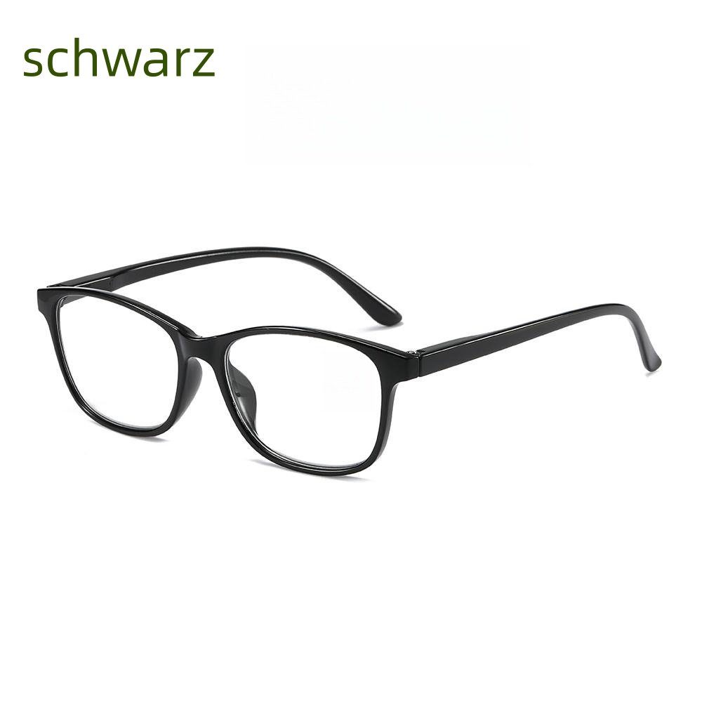 PACIEA Lesebrille Transparente Klassische Blaulichtfilter für Damen und Herren schwarz