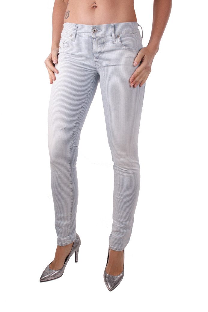 Diesel Skinny-fit-Jeans Diesel Grupee 0664H Damen Jeans Hose Slim Skinny günstig online kaufen