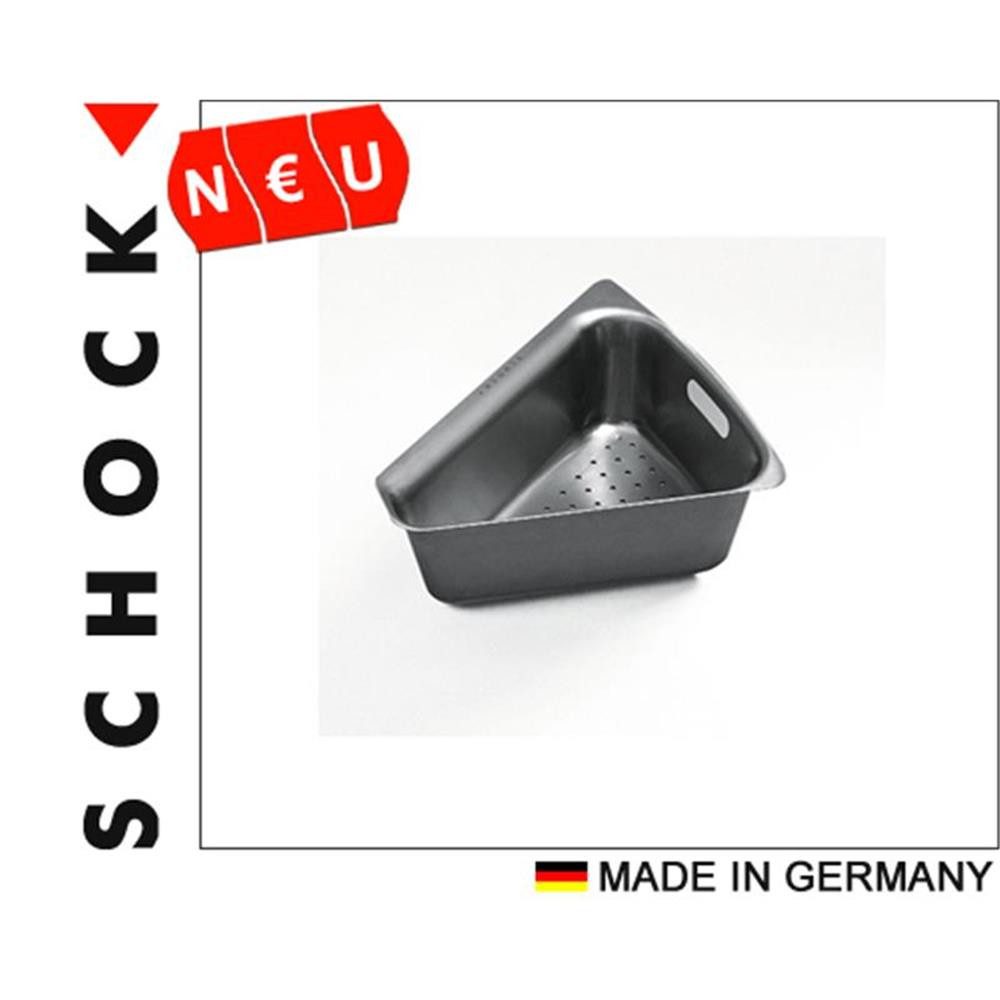 Schock Einbauspüle Resteschale Edelstahl