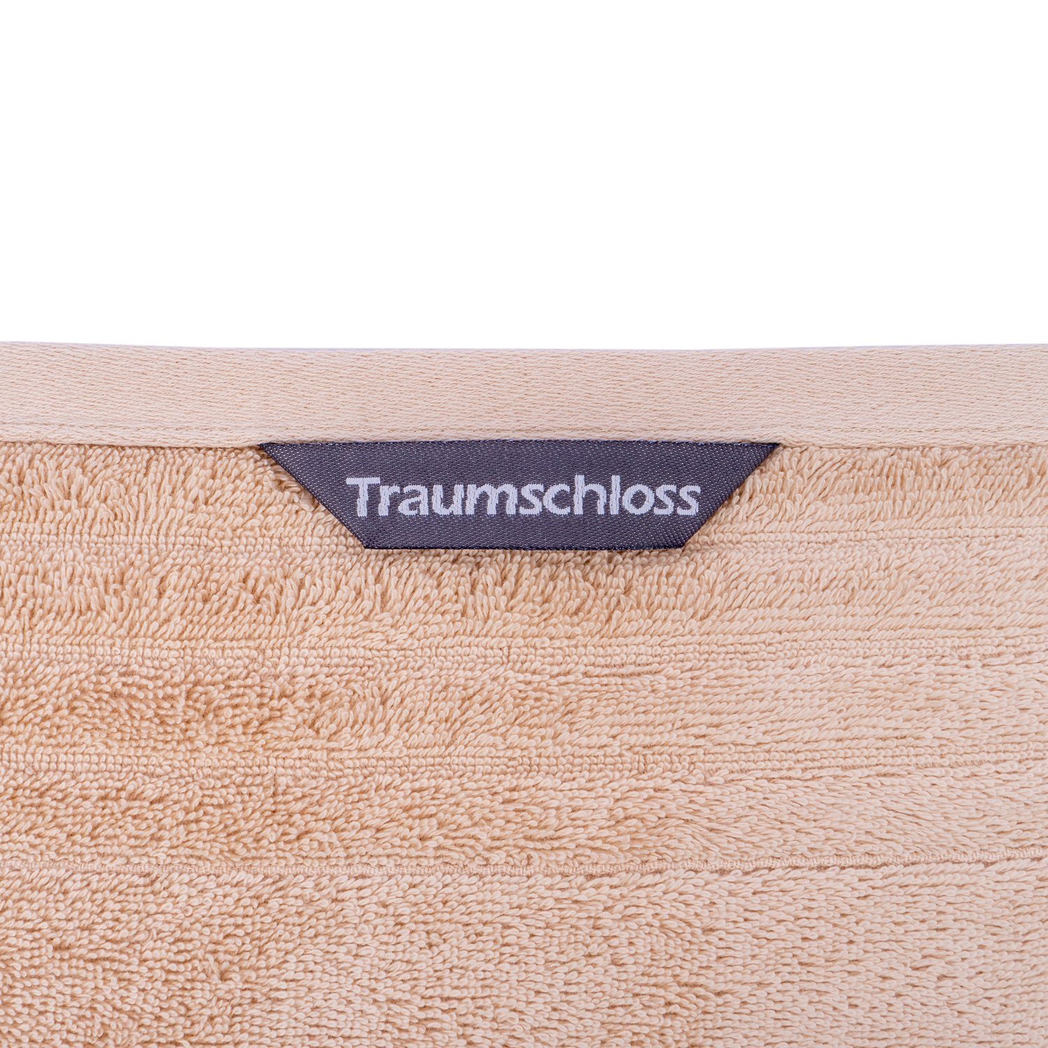 100% titanium Premium-Line, Traumschloss amerikanische Baumwolle (1-St), Duschtuch Supima 600g/m² mit Frottier