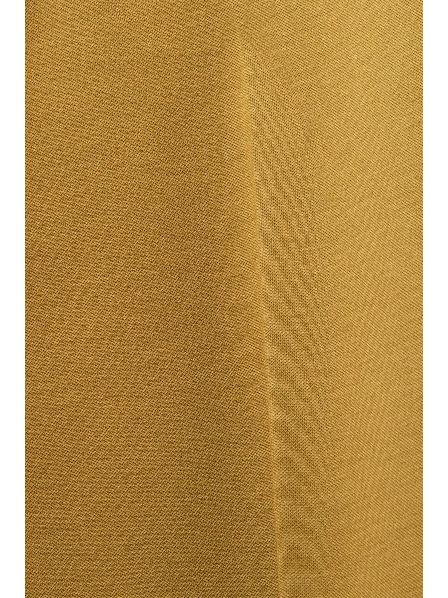 Esprit Stoffhose gerader Punto-Jersey-Hose Passform mit OLIVE