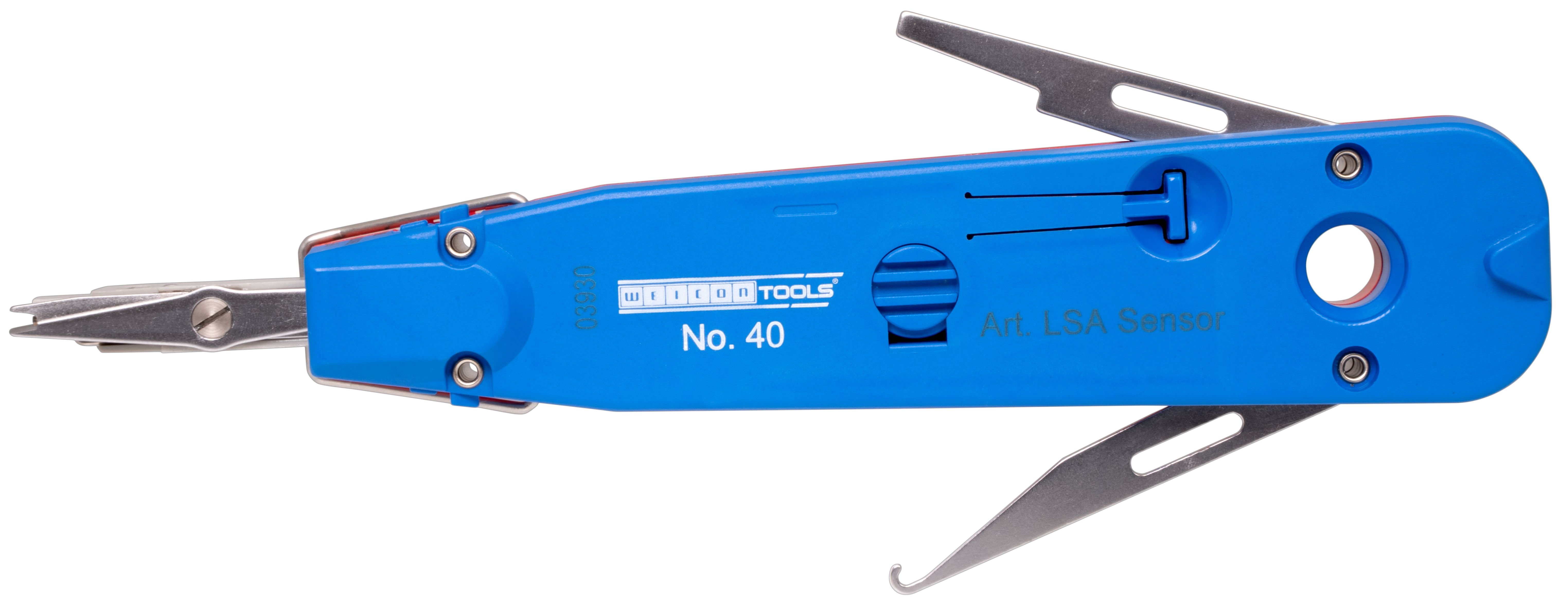 WEICON Montagewerkzeug LSA Sensor No. 40, Sensor mit Abtastfunktion und abschaltbarer Schere