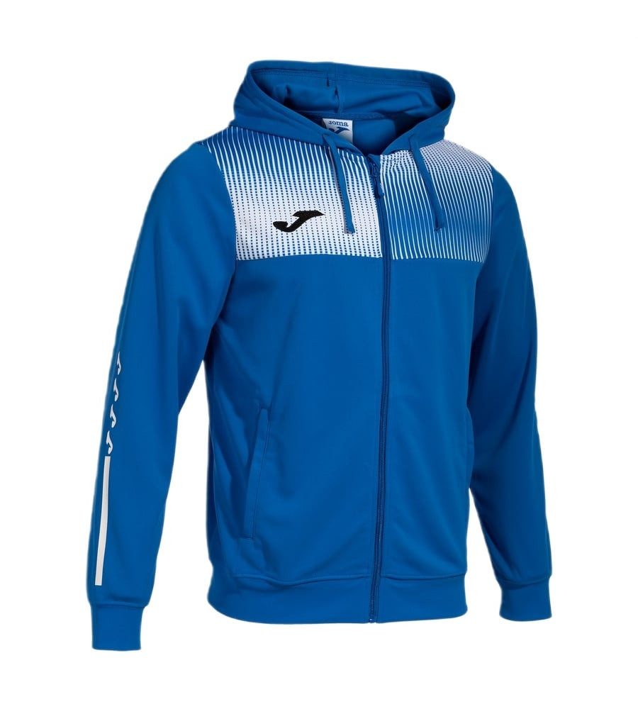 Joma Trainingsjacke Eco Supernova Full Zip mit Kapuze (rec. Polyester, weiches Material)