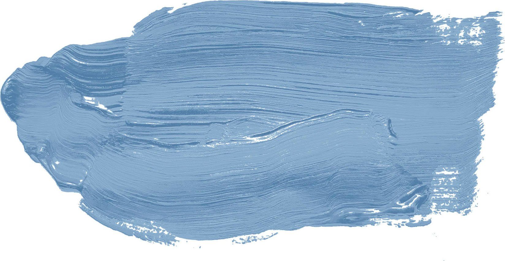 Flur Schlafzimmer KITCHEN, Deckenfarbe TCK3004 Blautöne Wohnzimmer Création Wand- seidenmatt, COLOR Herring THE für A.S. Blue und Küche,