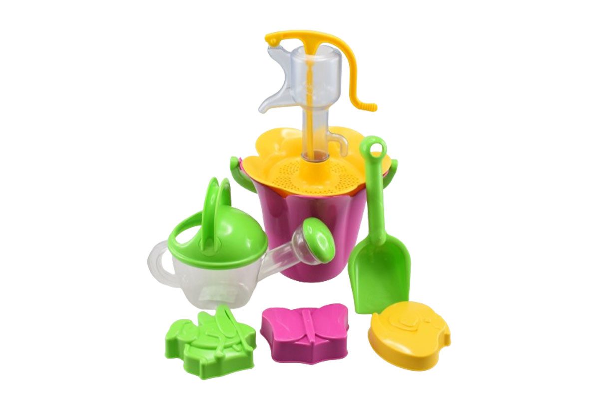 GOWI Sandform-Set Blumen Pumpenset, (9-tlg)