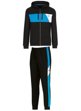 Trigema Sweater TRIGEMA Homewear Set im sportlichen Look