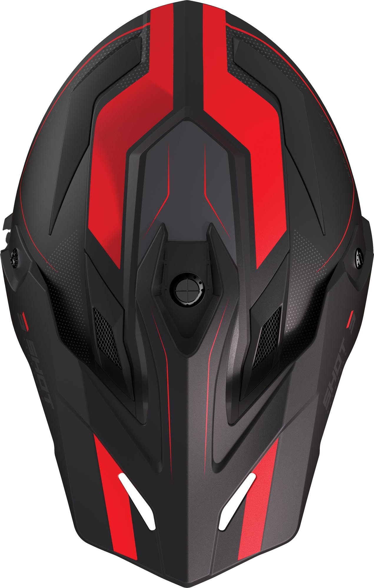 Shot Motocrosshelm Trek Max Vision Rally Enduro Helm, Integriertes Sonnenvisier